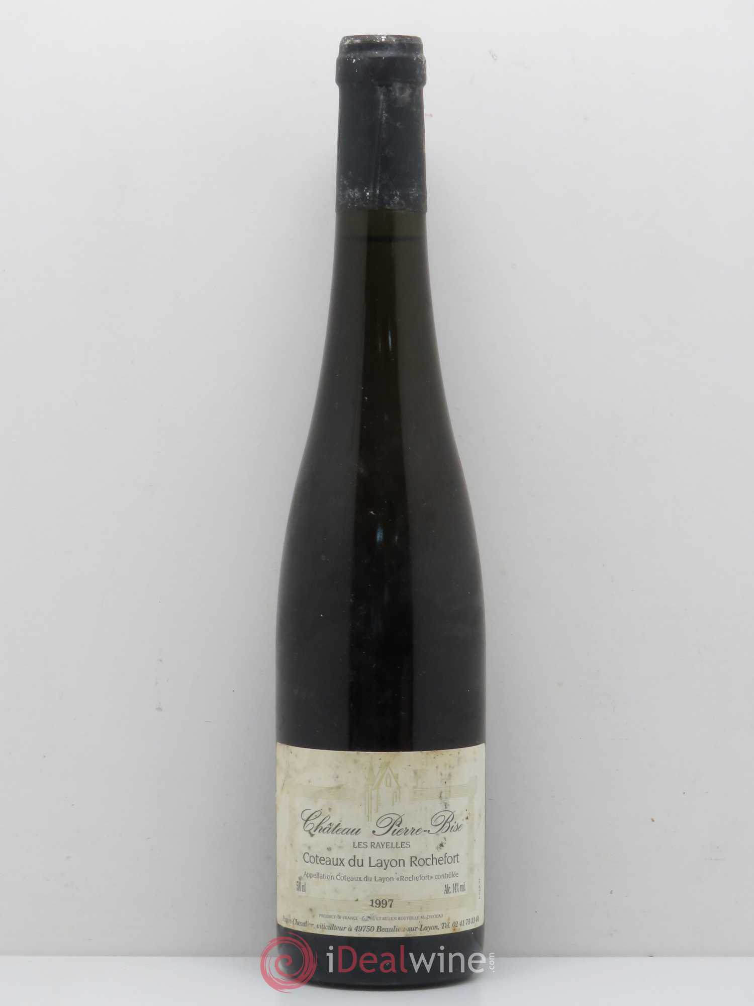 Coteaux du Layon Rochefort Les Rayelles Château Pierre Bise 1997 - Lot de 1 bouteille - 0