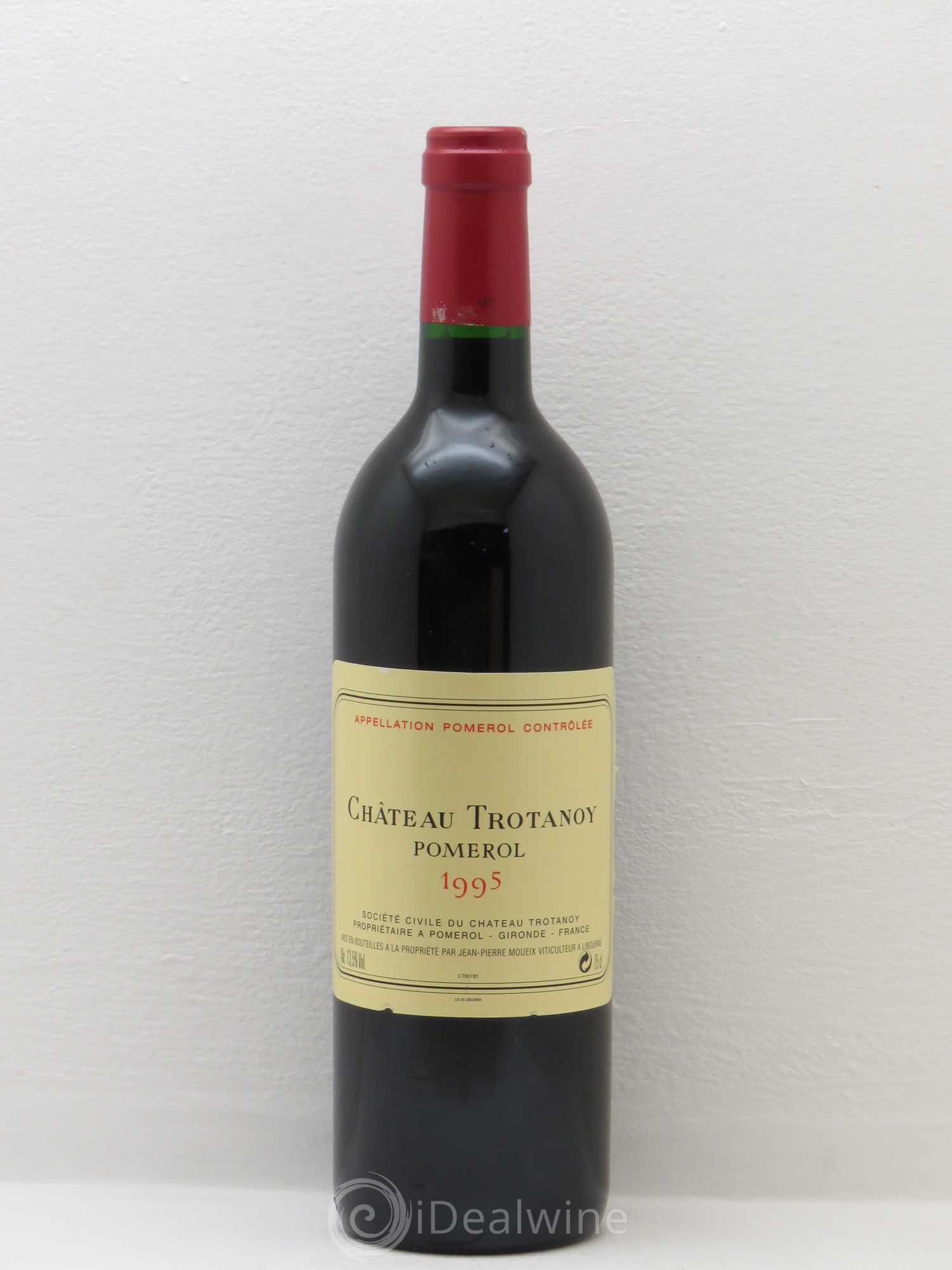 Château Trotanoy 1995 - Lot de 1 bouteille - 0