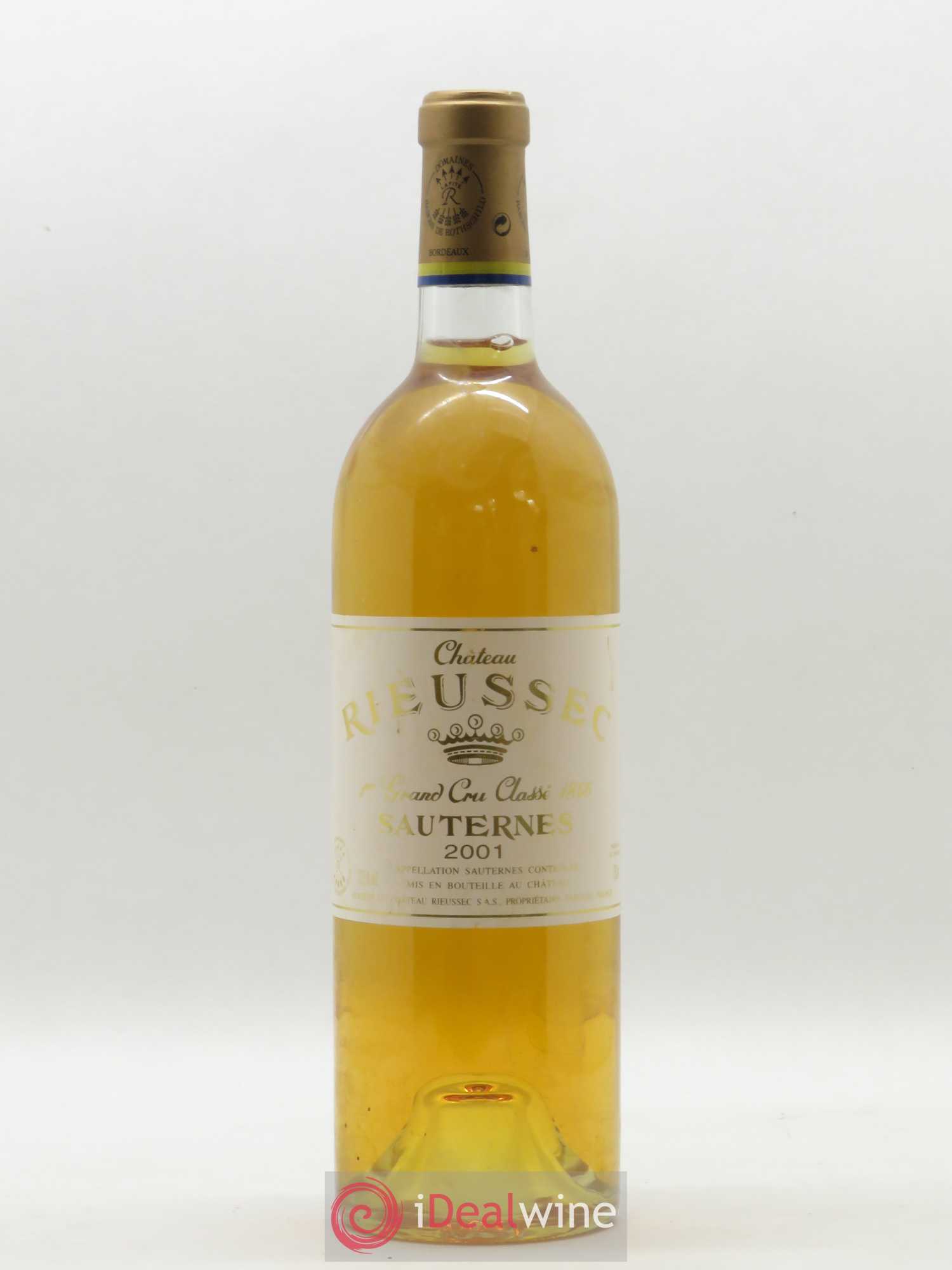 Château Rieussec 1er Grand Cru Classé 2001 - Lot of 1 bottle - 0