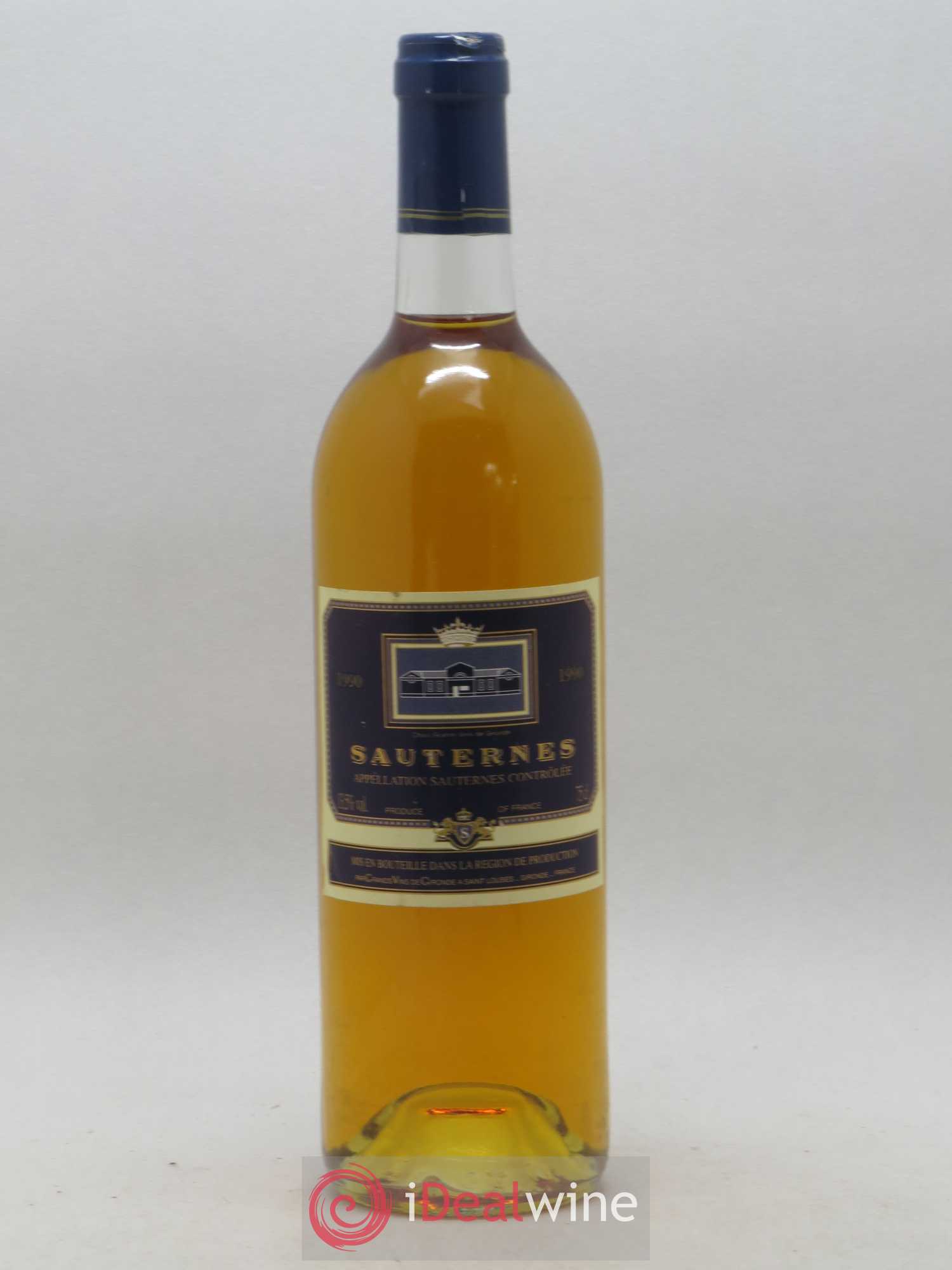 Sauternes Grand Vin de Gironde (sans prix de réserve) 1990 - Lot de 1 bouteille - 0