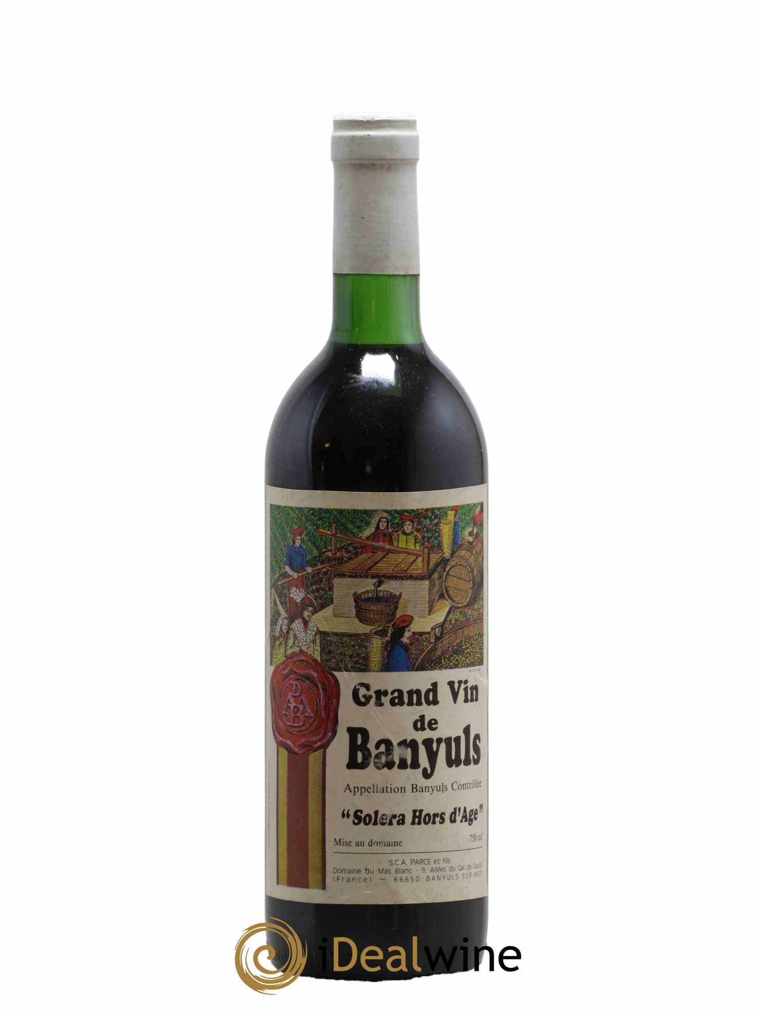 Banyuls Solera Hors d'Age - Lot de 1 bouteille - 0