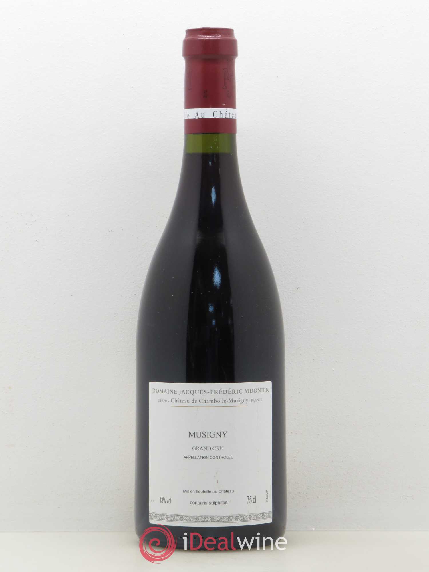 Musigny Grand Cru Jacques-Frédéric Mugnier 2010 - Lot de 1 bouteille - 1