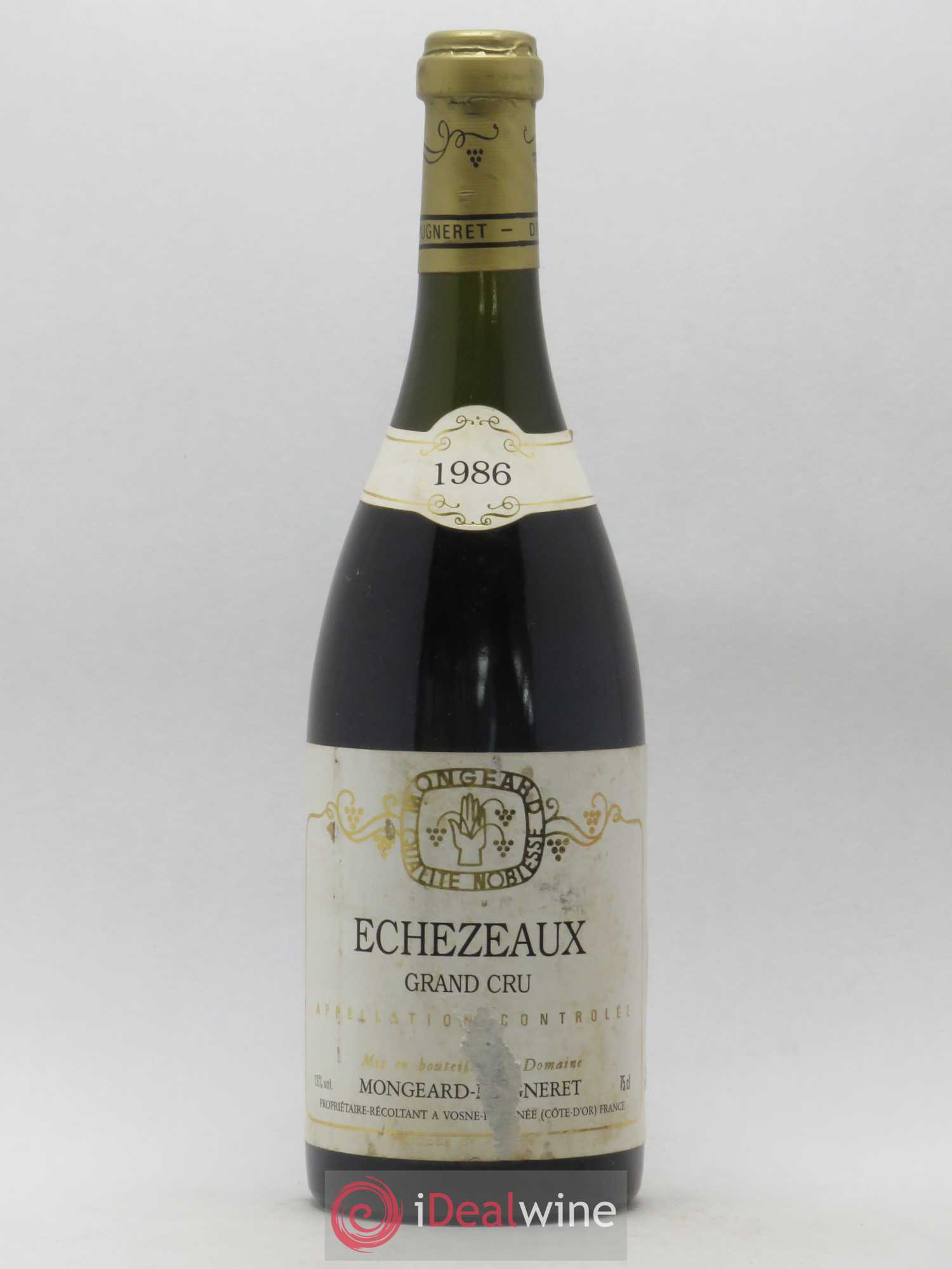 Echezeaux Grand Cru Mongeard-Mugneret (Domaine) 1986 - Lot of 1 bottle - 0