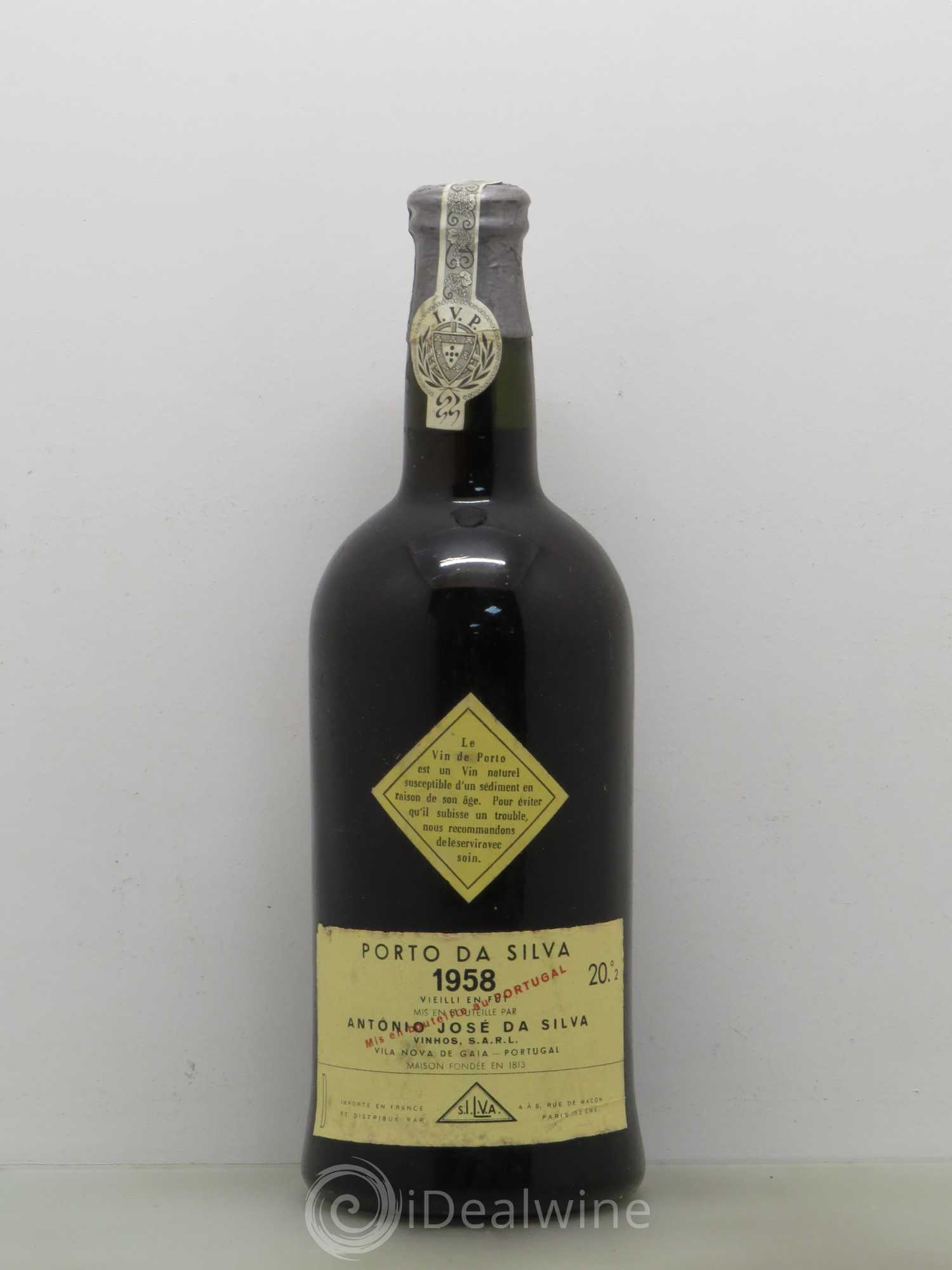 Porto Da Silva 1958 - Lot de 1 bouteille - 1