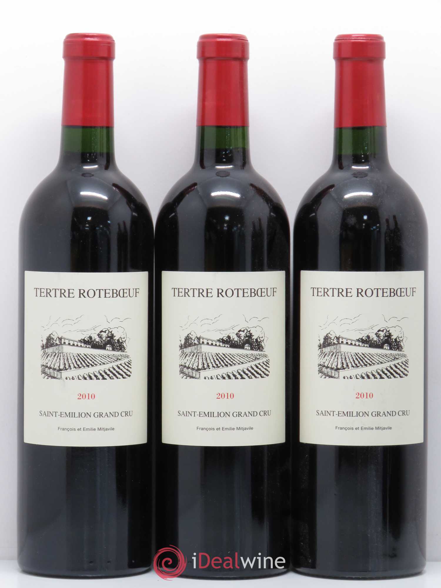 Château Tertre Roteboeuf 2010 - Lot de 5 bouteilles - 1