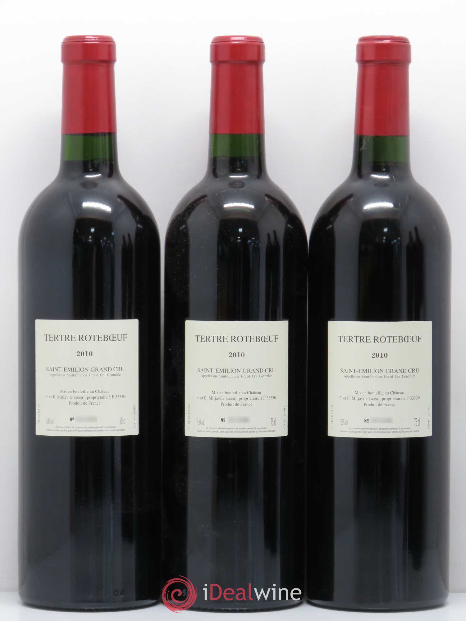 Château Tertre Roteboeuf 2010 - Lot de 5 bouteilles - 2