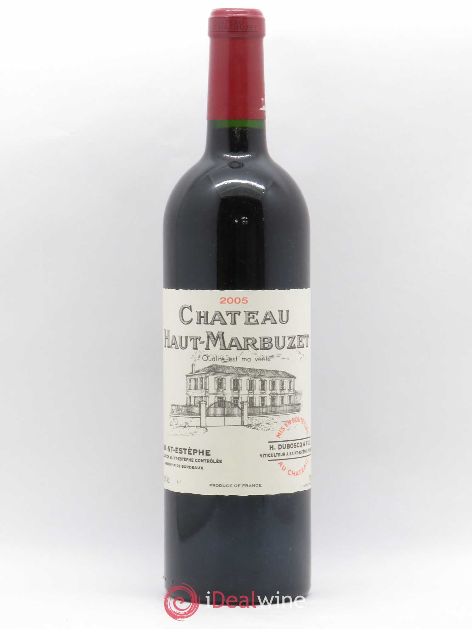 Château Haut Marbuzet 2005 - Lot of 1 bottle - 0