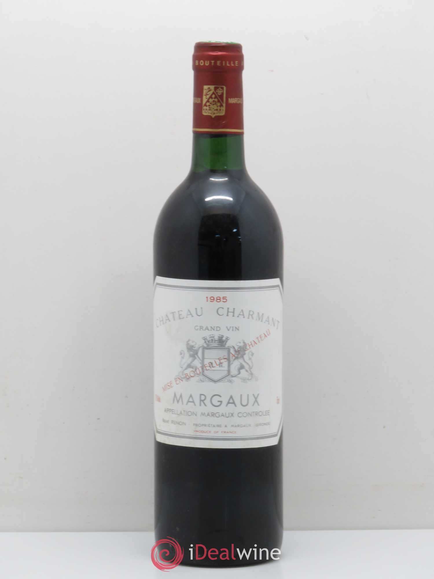 Bordeaux Château Charmant Margaux 1985 - Lot de 1 bouteille - 0