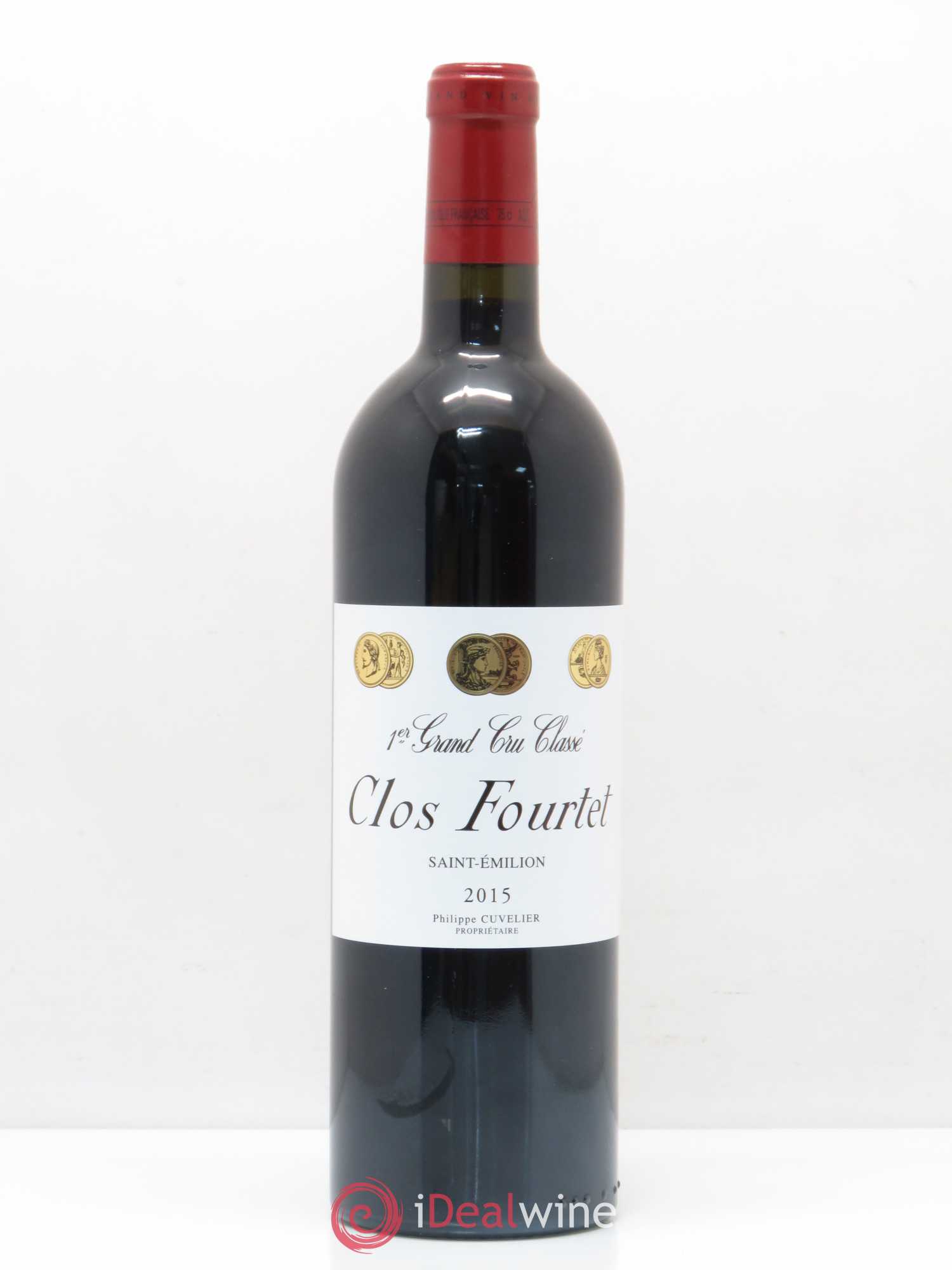 Clos Fourtet 1er Grand Cru Classé B 2015 - Lot de 1 bouteille - 0