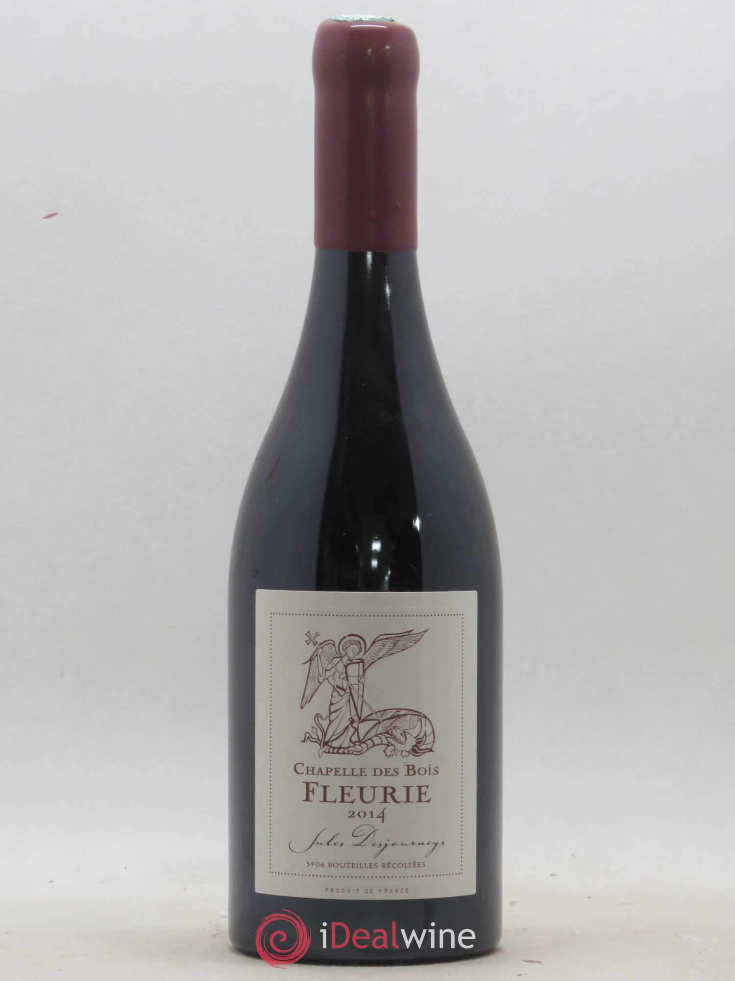 Fleurie Chapelle des Bois Jules Desjourneys 2014 - Lot de 1 bouteille - 0