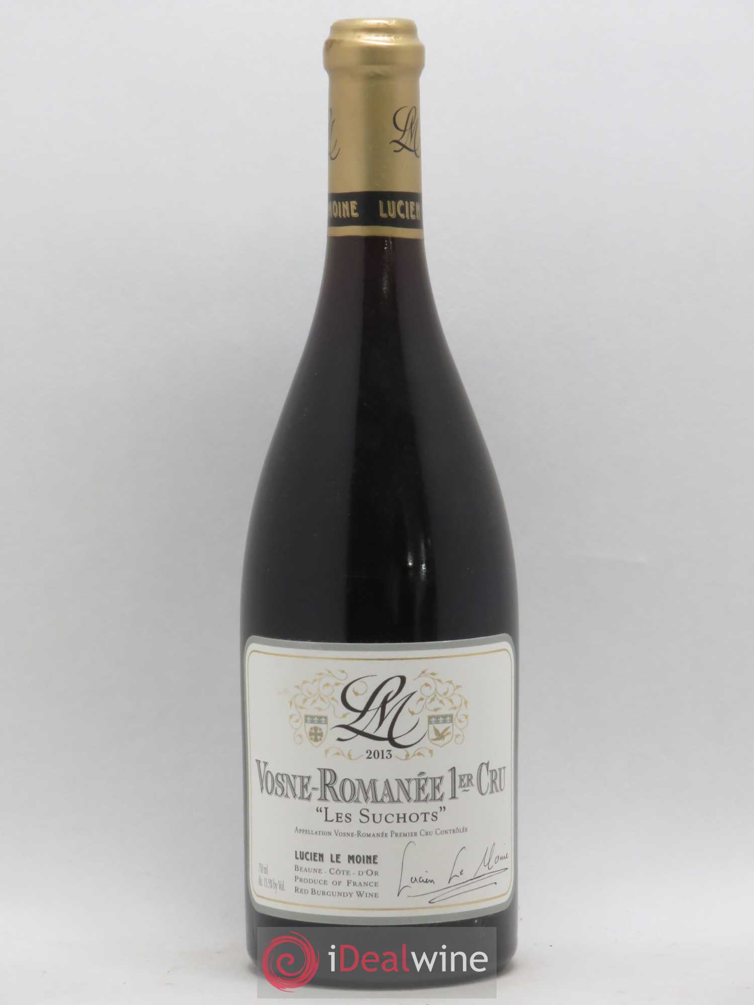 Vosne-Romanée 1er Cru Les Suchots Lucien Le Moine 2013 - Lot of 1 bottle - 0