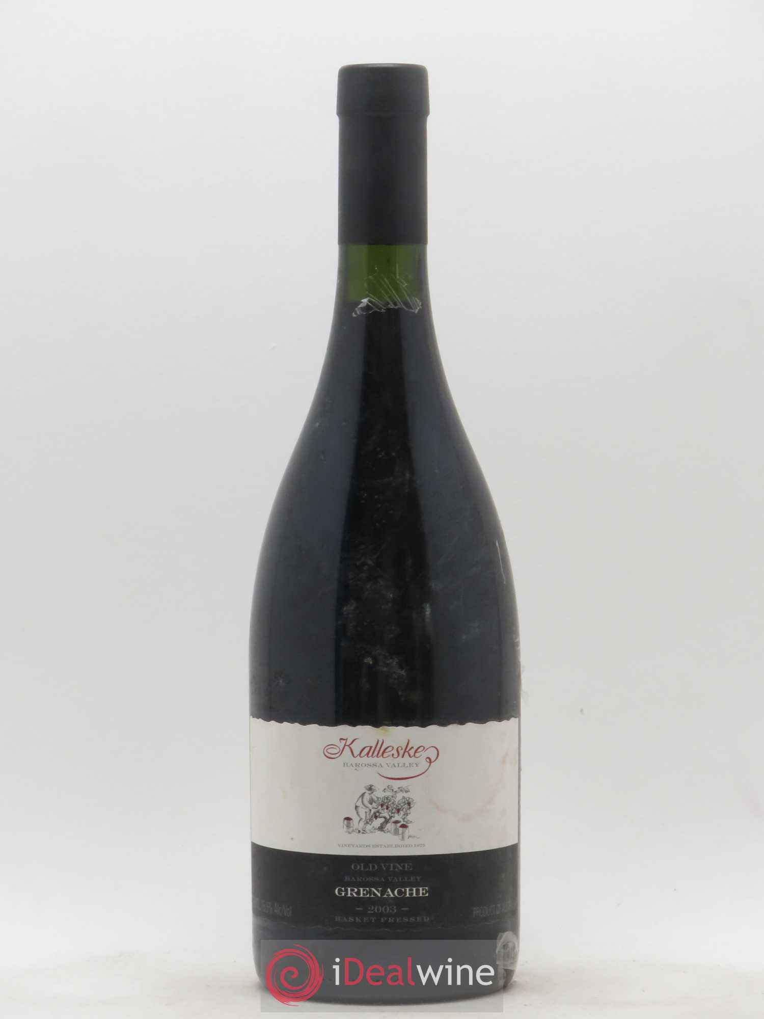 Australie Kalleske Barossa Valley Grenache Old Vine 2003 - Lot de 1 bouteille - 0