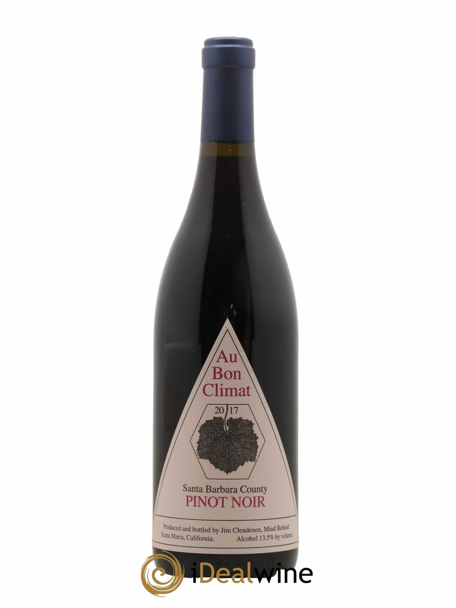 USA Santa Barbara County Jim Clendenen Au Bon Climat Pinot Noir 2017 - Lot de 1 bouteille - 0