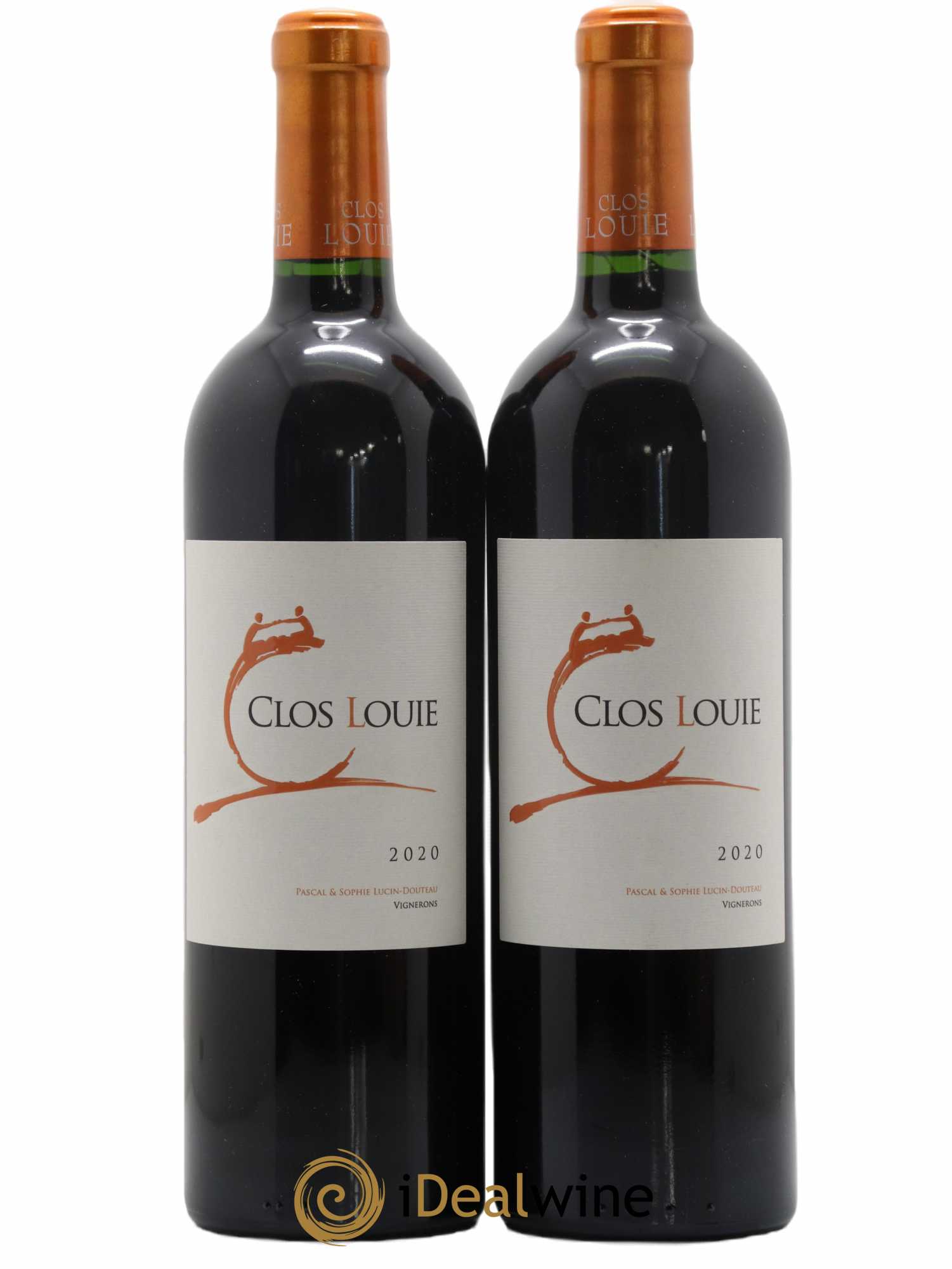 Castillon-Côtes-de-Bordeaux (Côtes-de-Castillon) Clos Louie 2020 - Lot de 2 bouteilles - 0