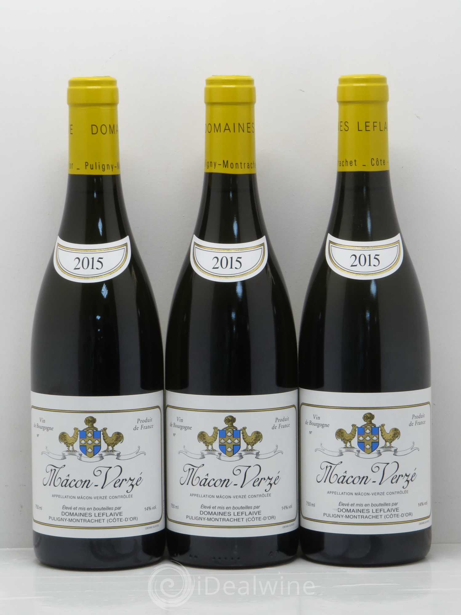 Mâcon Verzé Leflaive (Domaine) 2015 - Lot of 6 bottles - 1