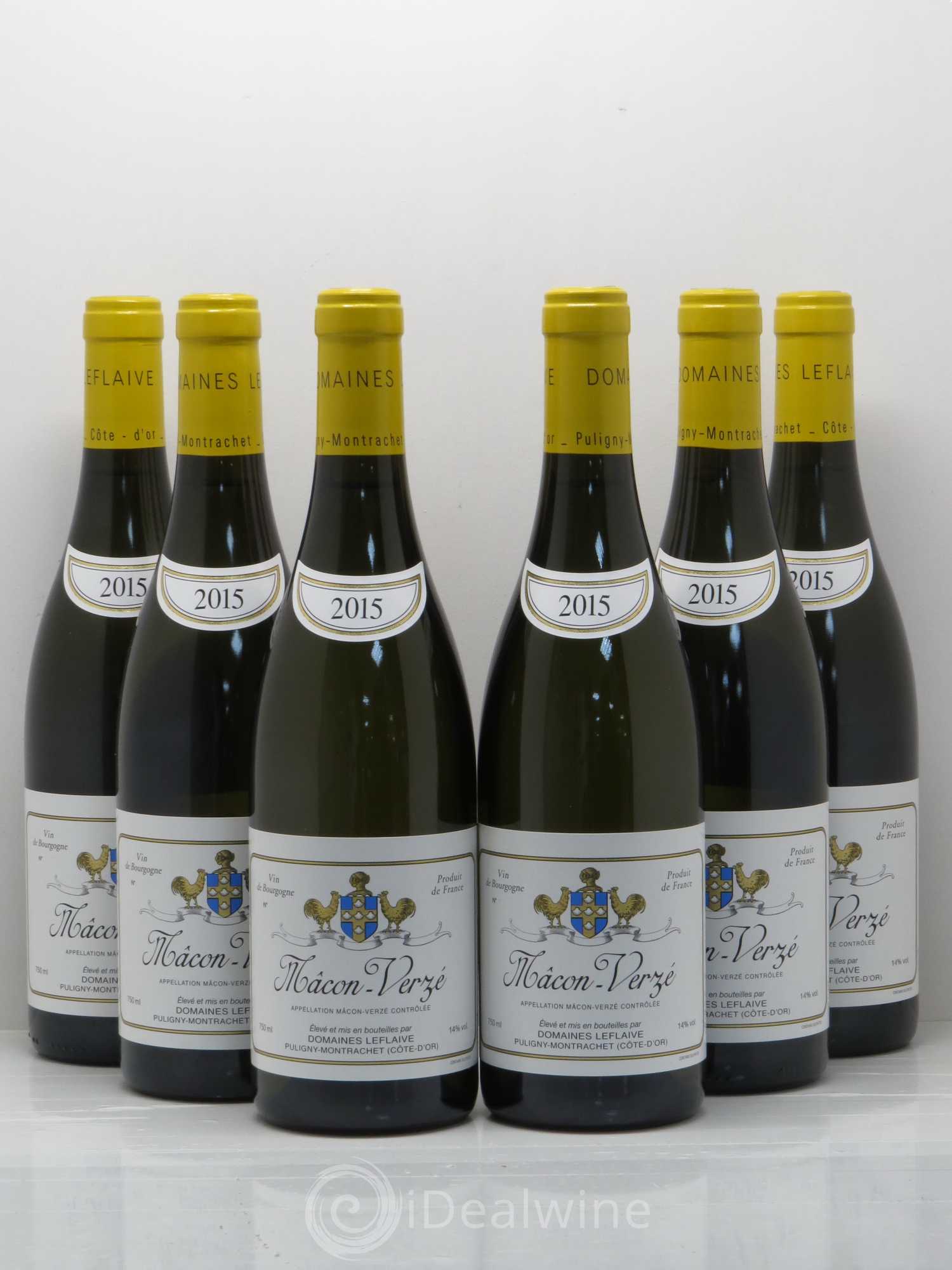 Mâcon Verzé Leflaive (Domaine) 2015 - Lot of 6 bottles - 0