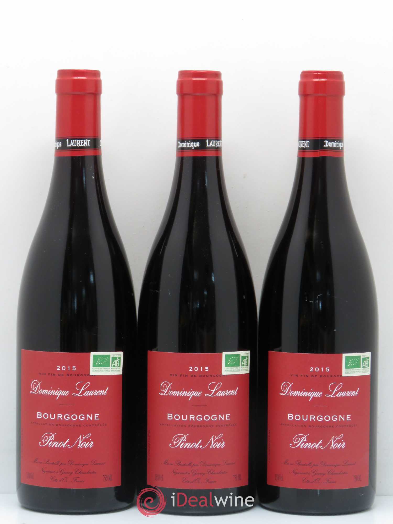 Bourgogne - 2015 - Lot of 3 bottles - 0