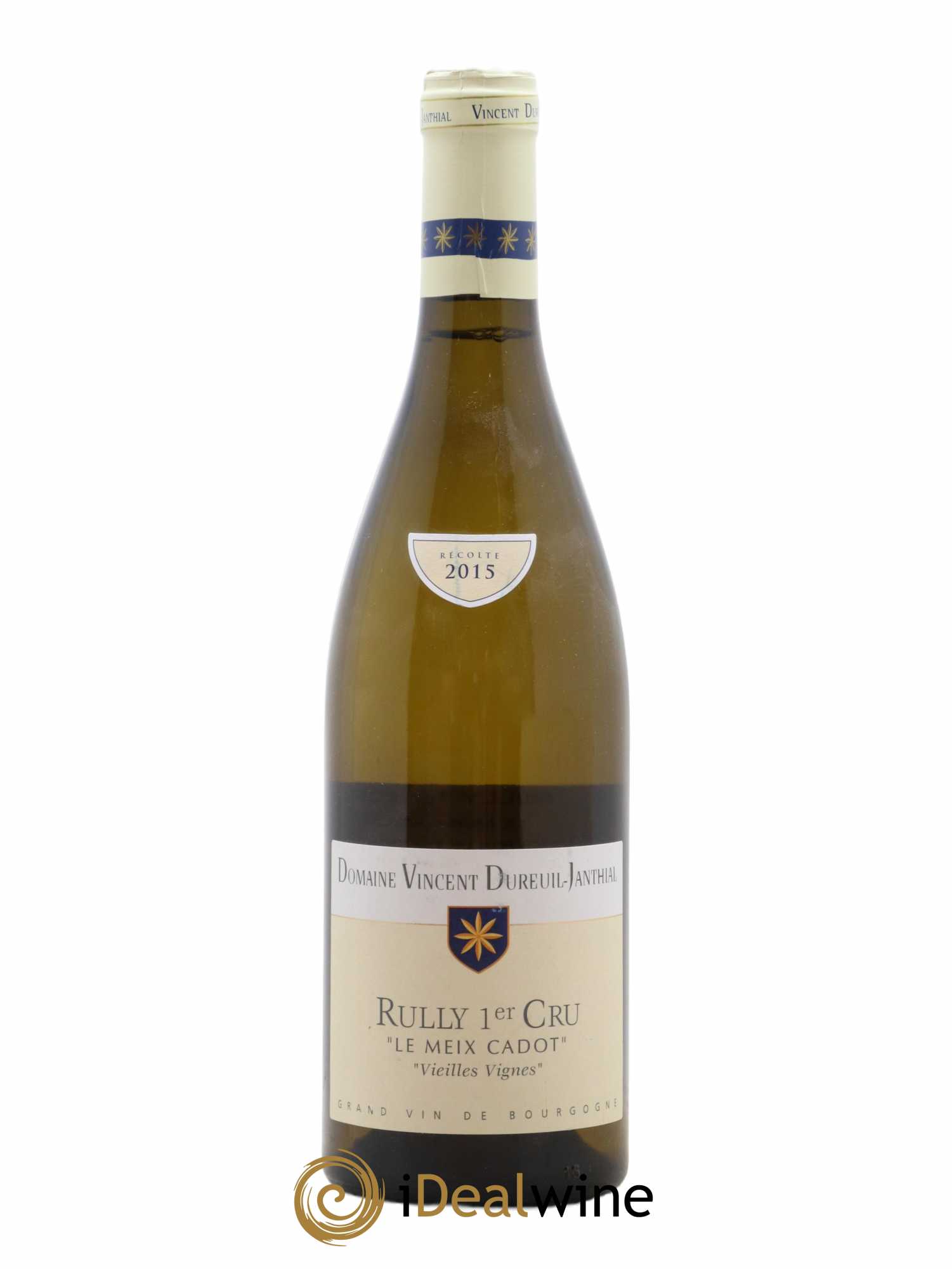 Rully 1er Cru Le Meix Cadot Vieilles Vignes Vincent Dureuil-Janthial 2015 - Lotto di 1 bottiglia - 0