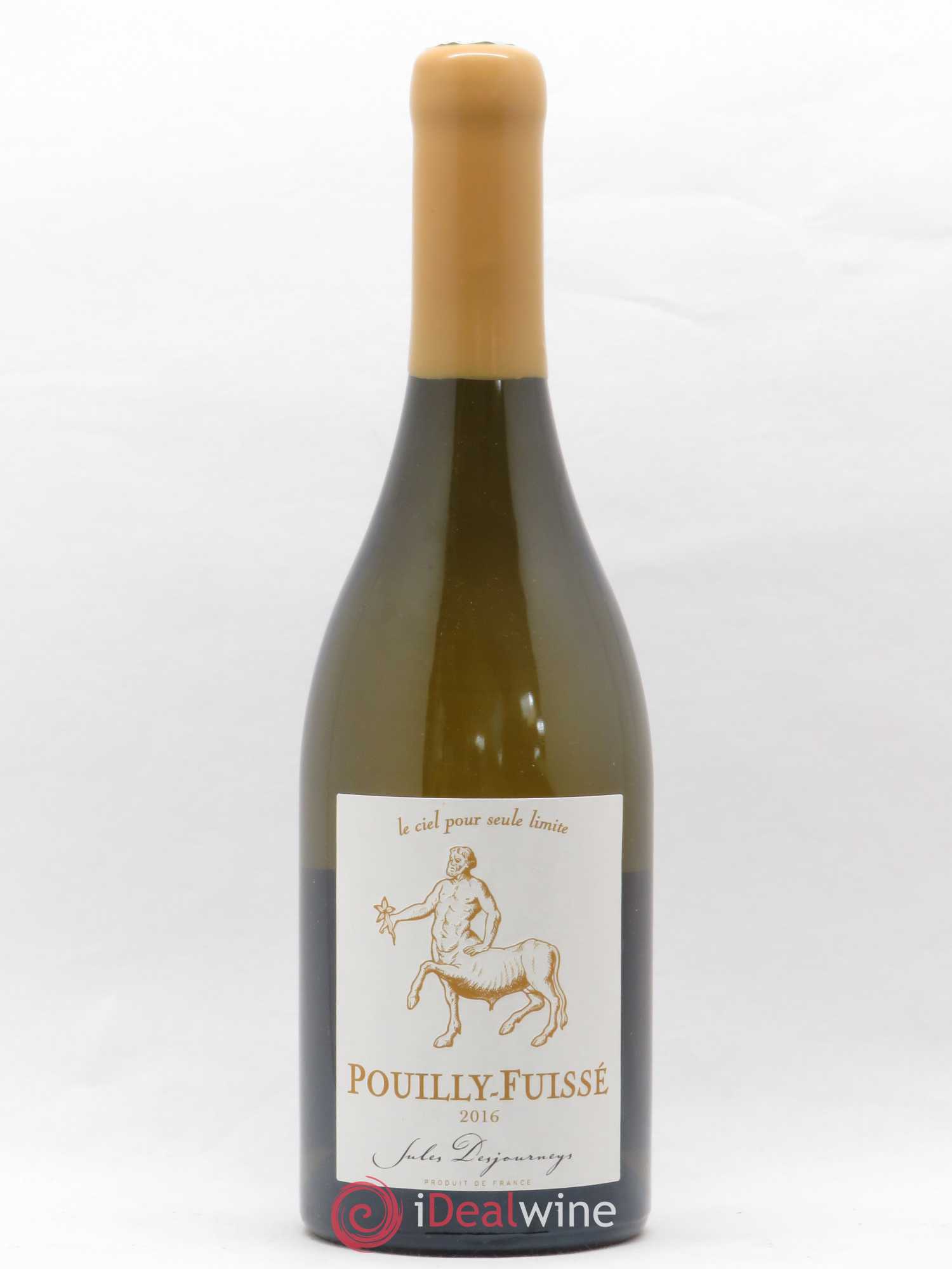 Pouilly-Fuissé Jules Desjourneys 2016 - Lot de 1 bouteille - 0