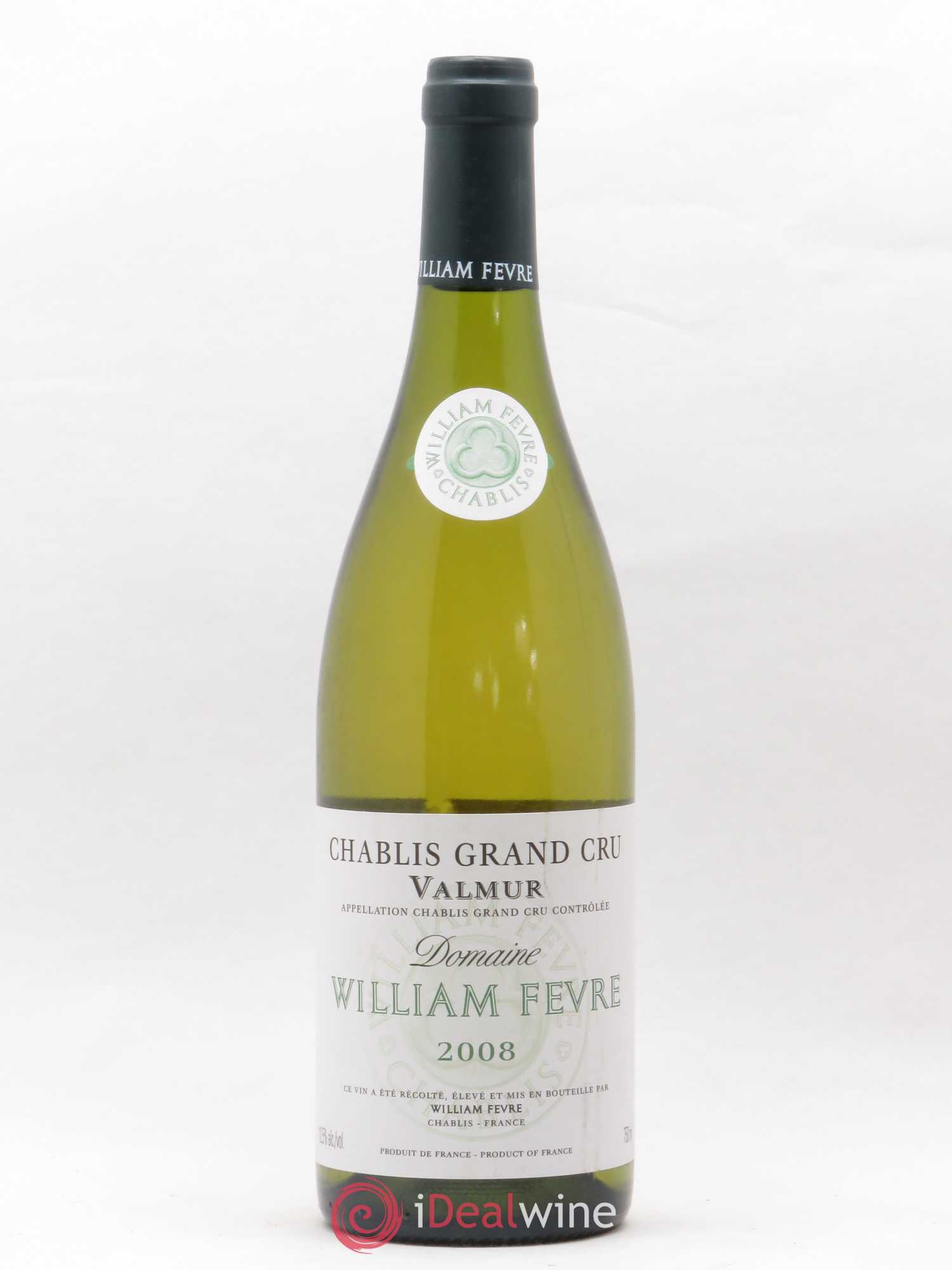 Chablis Grand Cru Valmur William Fèvre 2008 - Lot of 1 bottle - 0