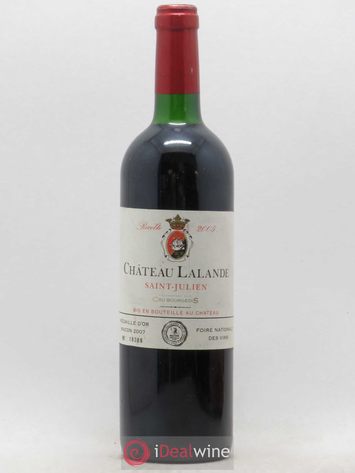 Château Lalande Saint Julien 2005 - Lot of 1 bottle - 0