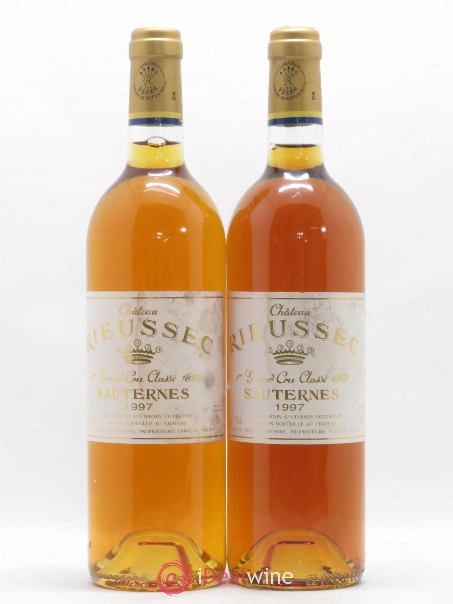 Château Rieussec 1er Grand Cru Classé 1997 - Lot of 2 bottles - 0