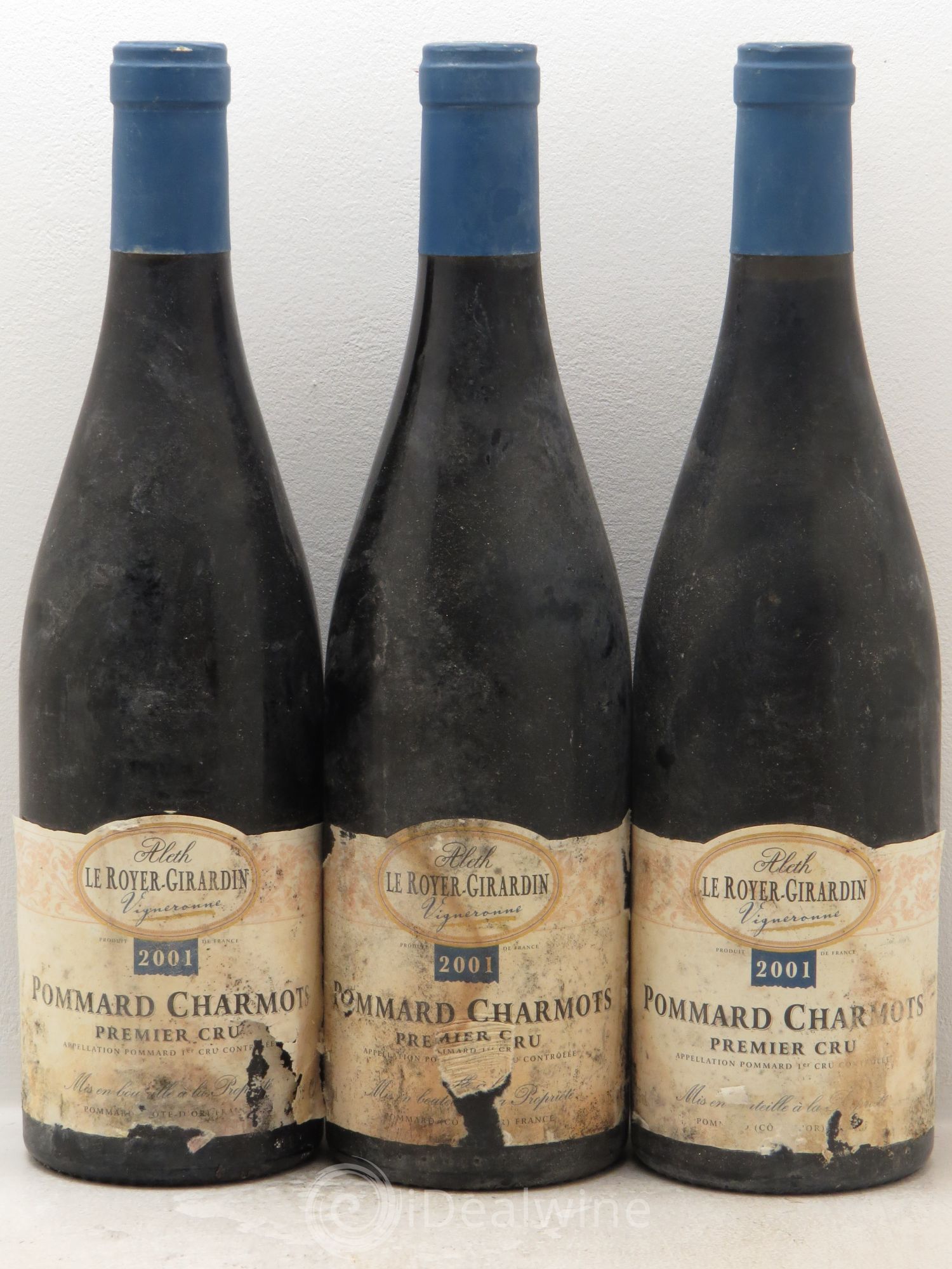 Pommard 1er Cru 2001 - Lot de 3 bouteilles - 0