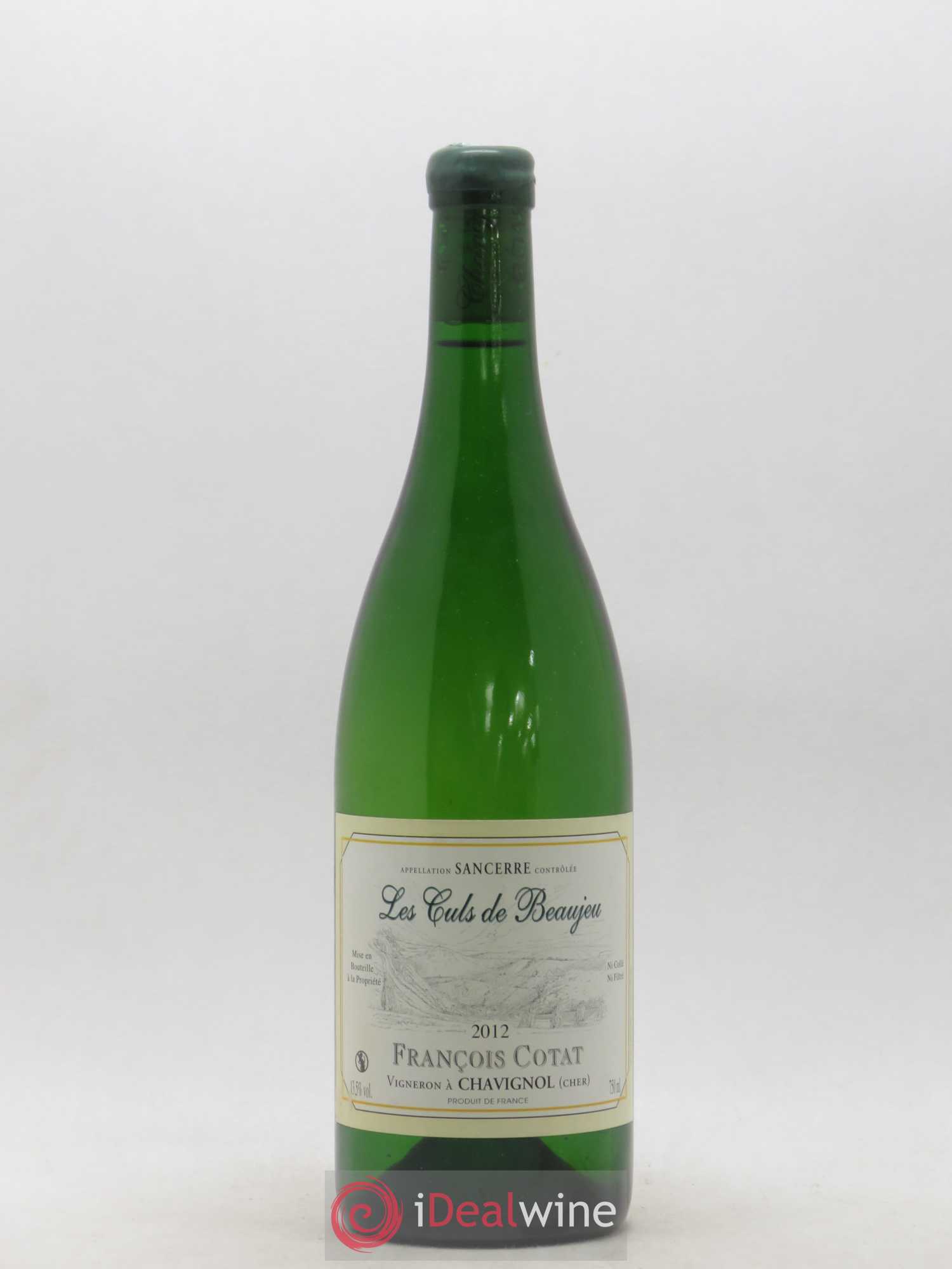 Sancerre Les Culs de Beaujeu François Cotat  (ohne Mindestpreis) 2012 - Posten von 1 Flasche - 0