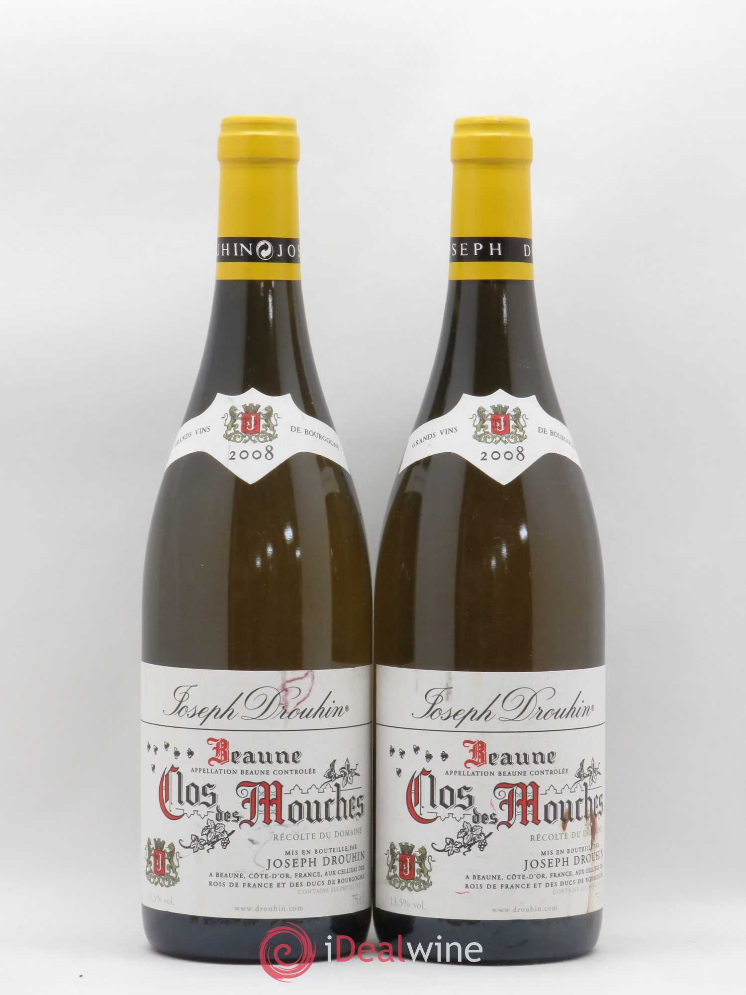 Beaune 1er Cru Clos des Mouches Joseph Drouhin 2008 - Lot de 2 bouteilles - 0