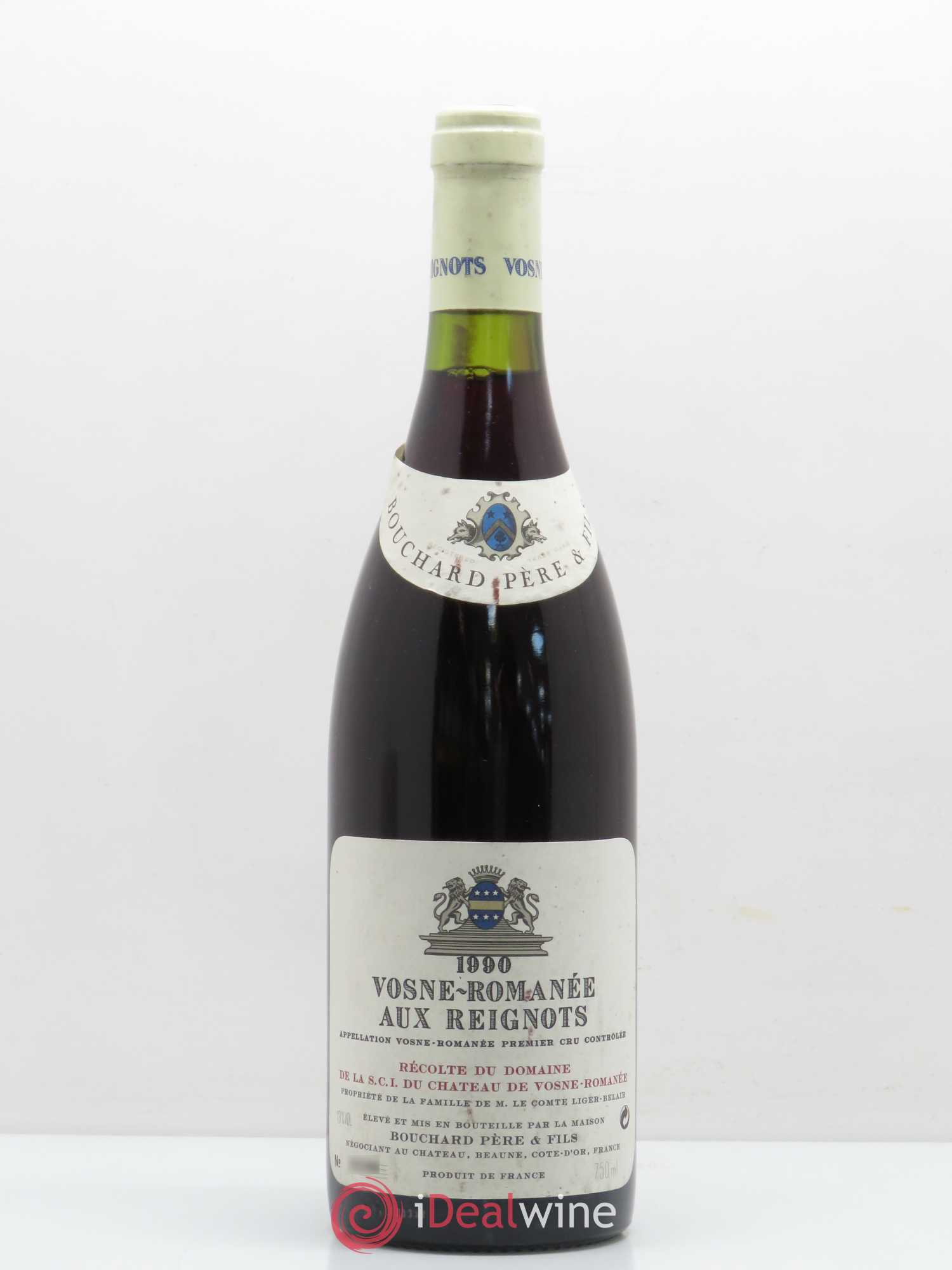 Vosne-Romanée 1er Cru Aux Reignots Ch. de Vosne-Romanée  Comte Liger-Belair (Domaine du) 1990 - Lot de 1 bouteille - 0