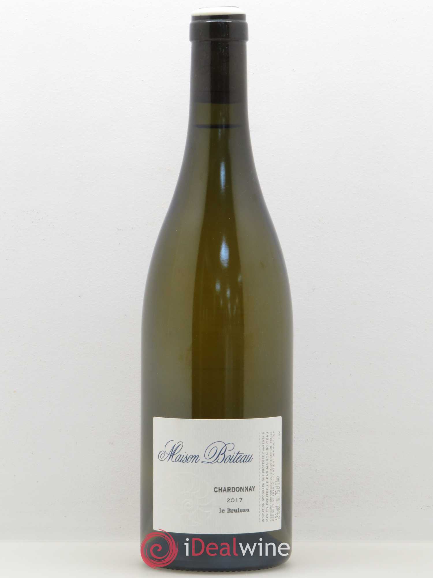 Vin de France Chardonnay Le Bruleau Maison Boiteau 2017 - Lot de 1 bouteille - 0