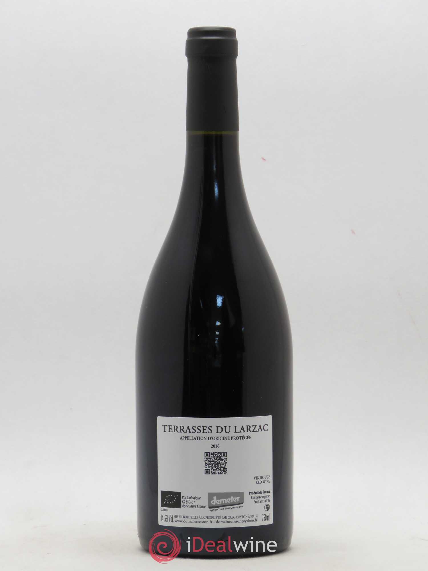 Coteaux du Languedoc Terrasses du Larzac Arboussas Domaine Coston (no reserve) 2016 - Lot of 1 bottle - 1