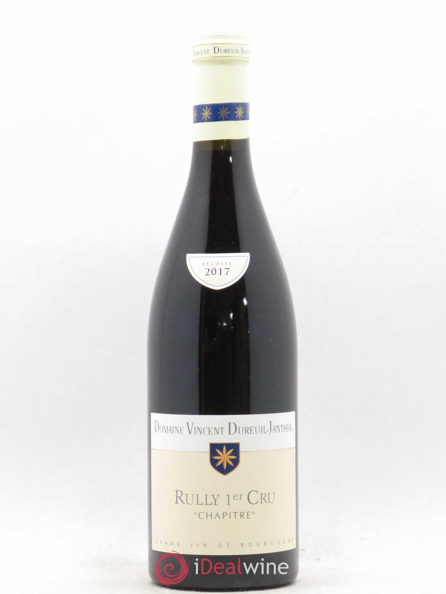 Rully 1er Cru Vincent Dureuil-Janthial Chapitre 2017 - Lot de 1 bouteille - 0