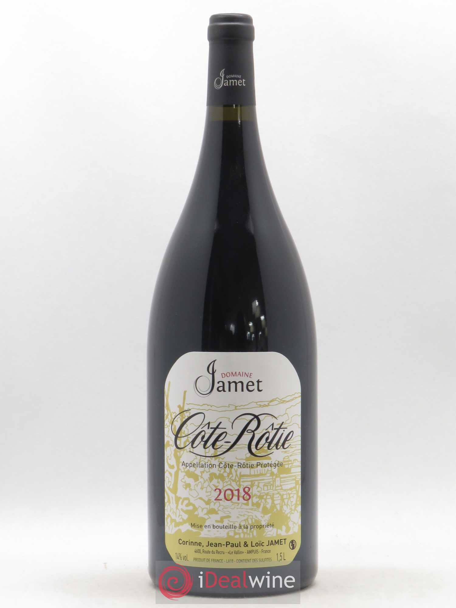 Côte-Rôtie Jamet (Domaine) 2018 - Lot of 1 magnum - 0