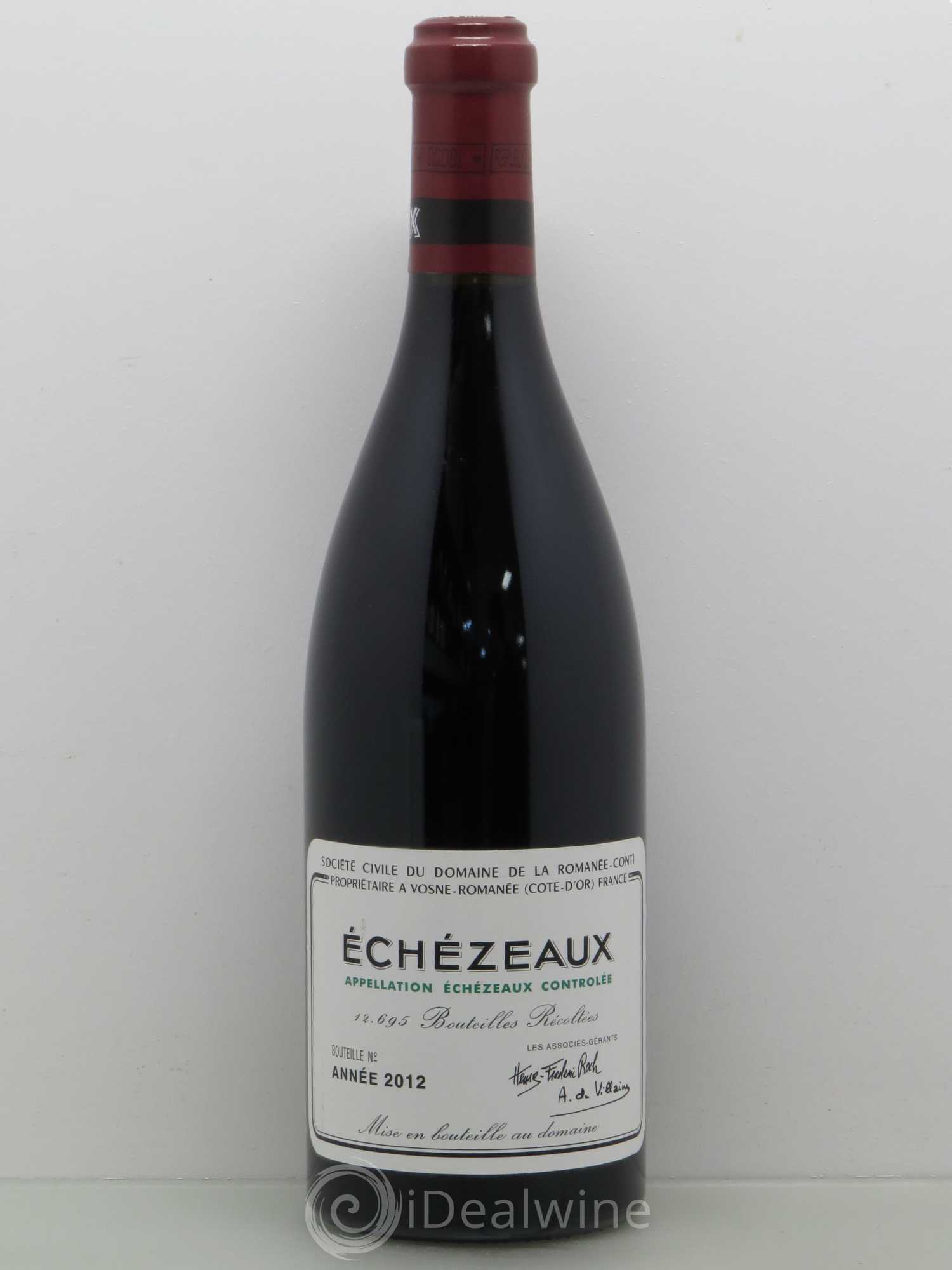 Echezeaux Grand Cru Domaine de la Romanée-Conti 2012 - Lot of 1 bottle - 0