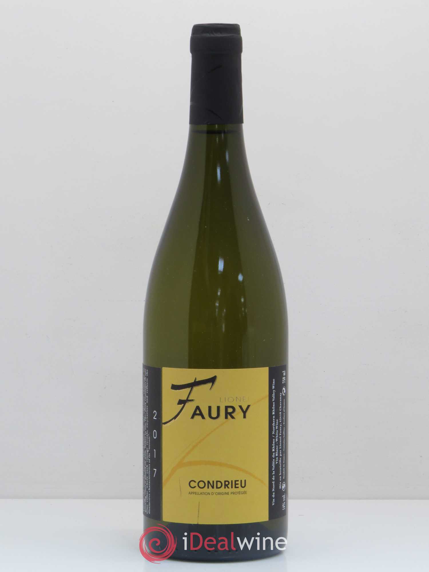 Condrieu Lionel Faury 2017 - Lot de 1 bouteille - 0