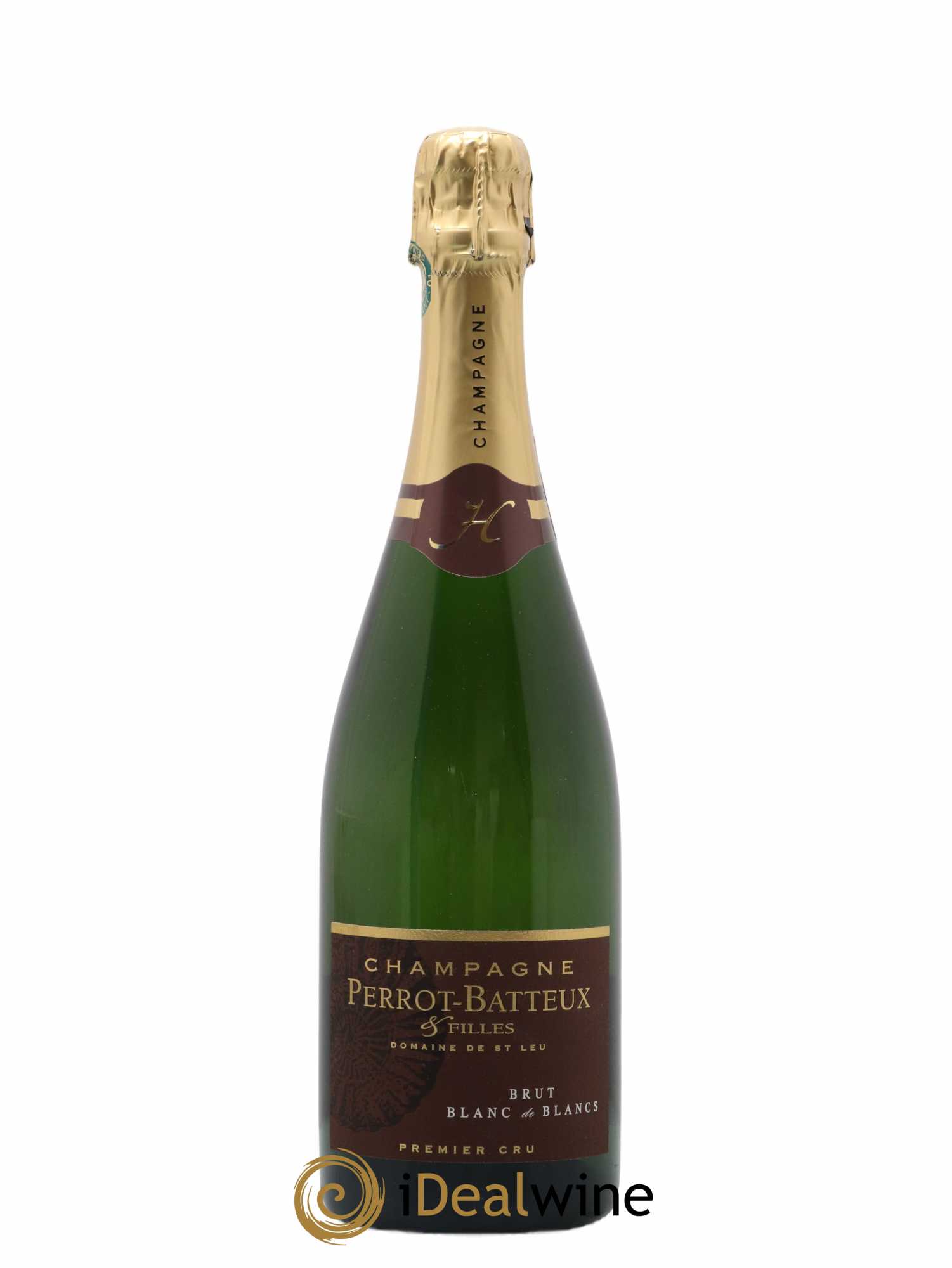 Champagne 1er cru blanc de blancs Perrot Batteux - Lot de 1 bouteille - 0