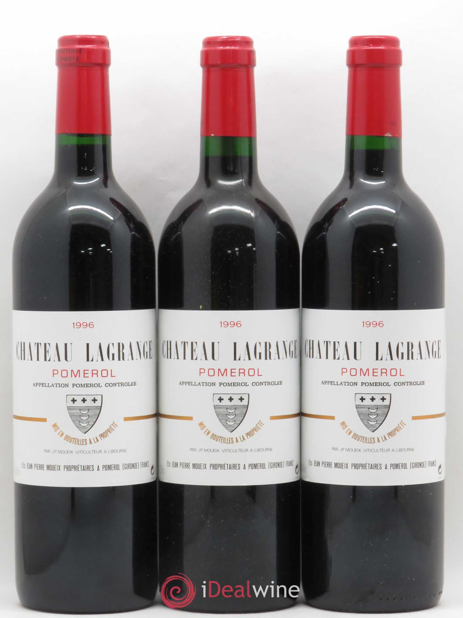 Château Lagrange à Pomerol 1996 - Lot de 12 bouteilles - 2