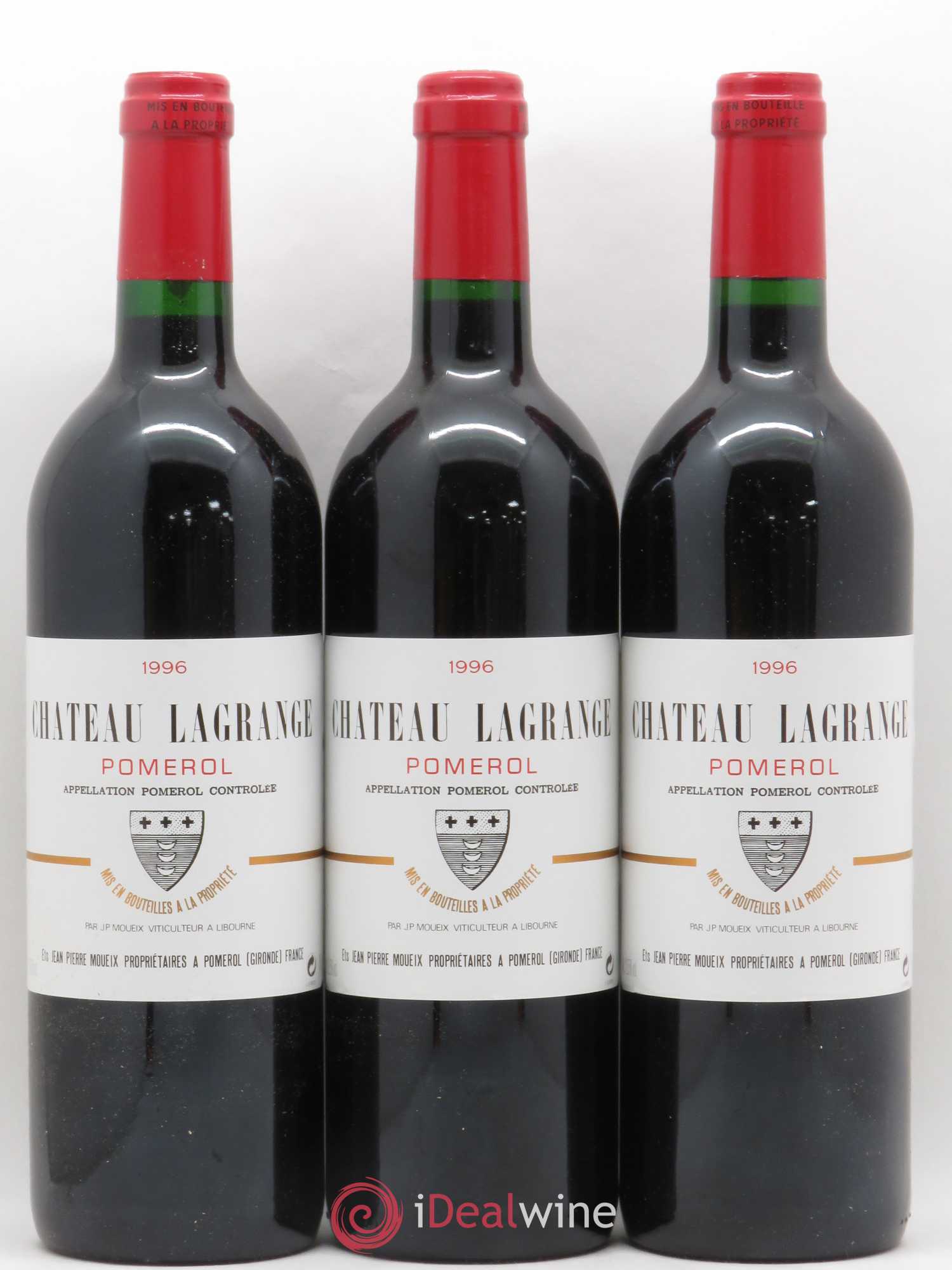 Château Lagrange à Pomerol 1996 - Lot de 12 bouteilles - 4