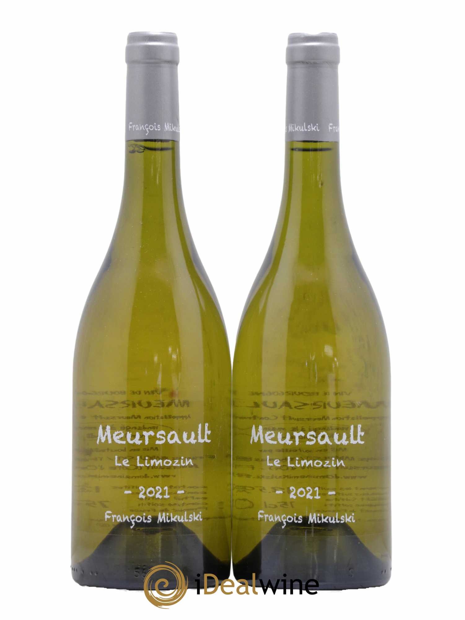 Meursault Limozin François Mikulski 2021 - Lot de 2 bouteilles - 0