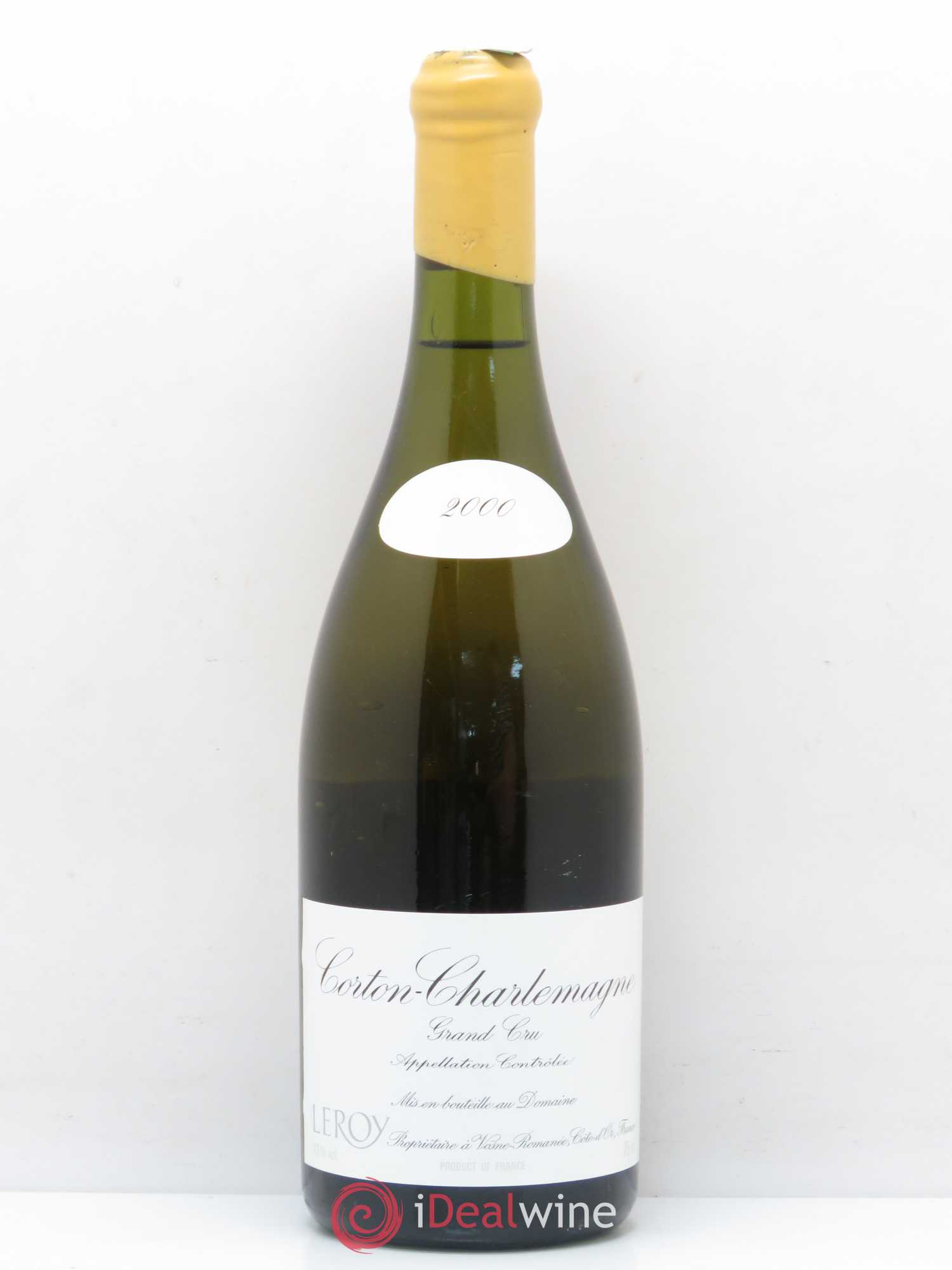 Corton-Charlemagne Grand Cru Leroy (Domaine) 2000 - Lot of 1 bottle - 0