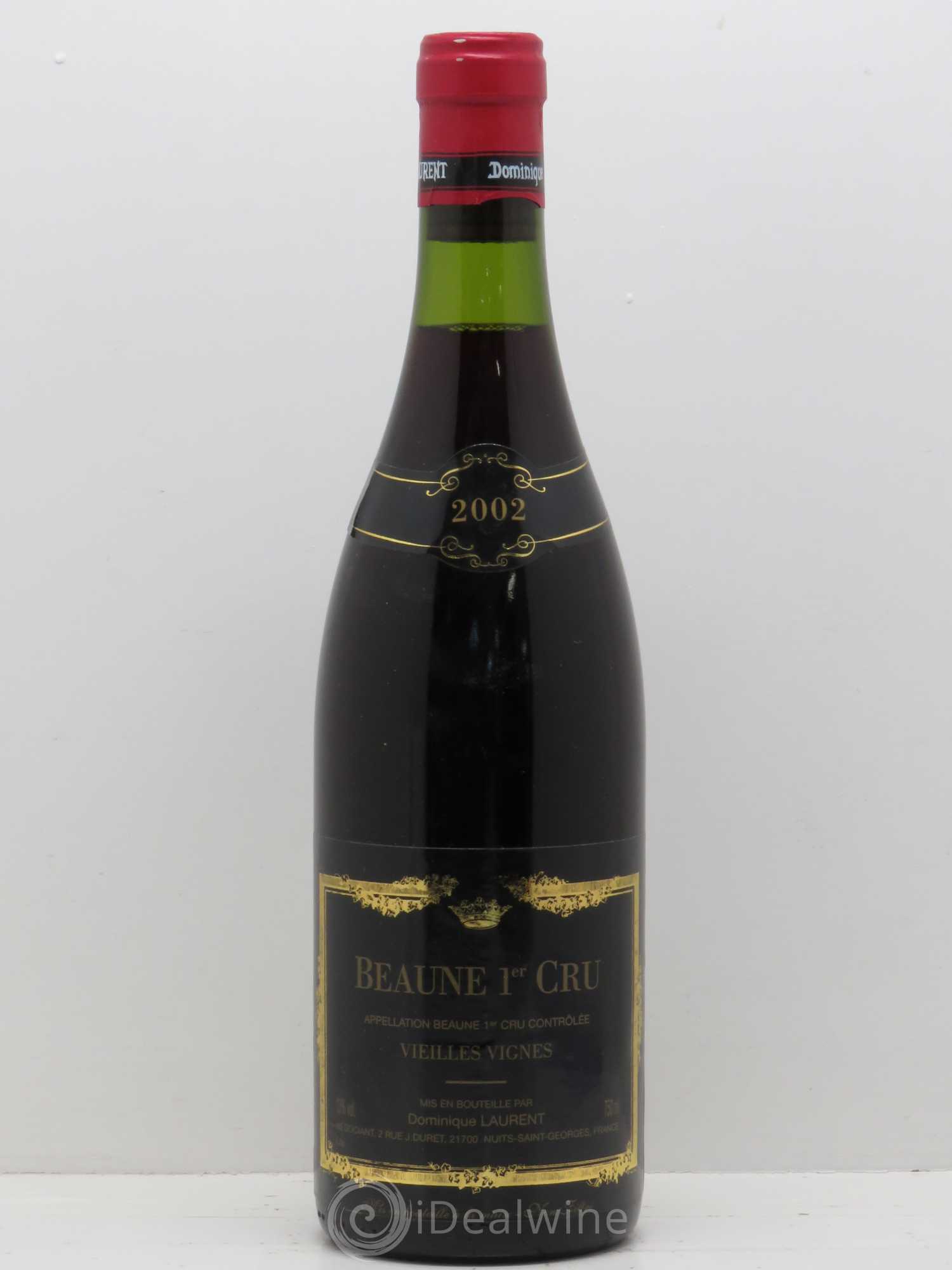 Beaune 1er Cru Vieilles Vignes Dominique Laurent  (no reserve) 2002 - Lot of 1 bottle - 0