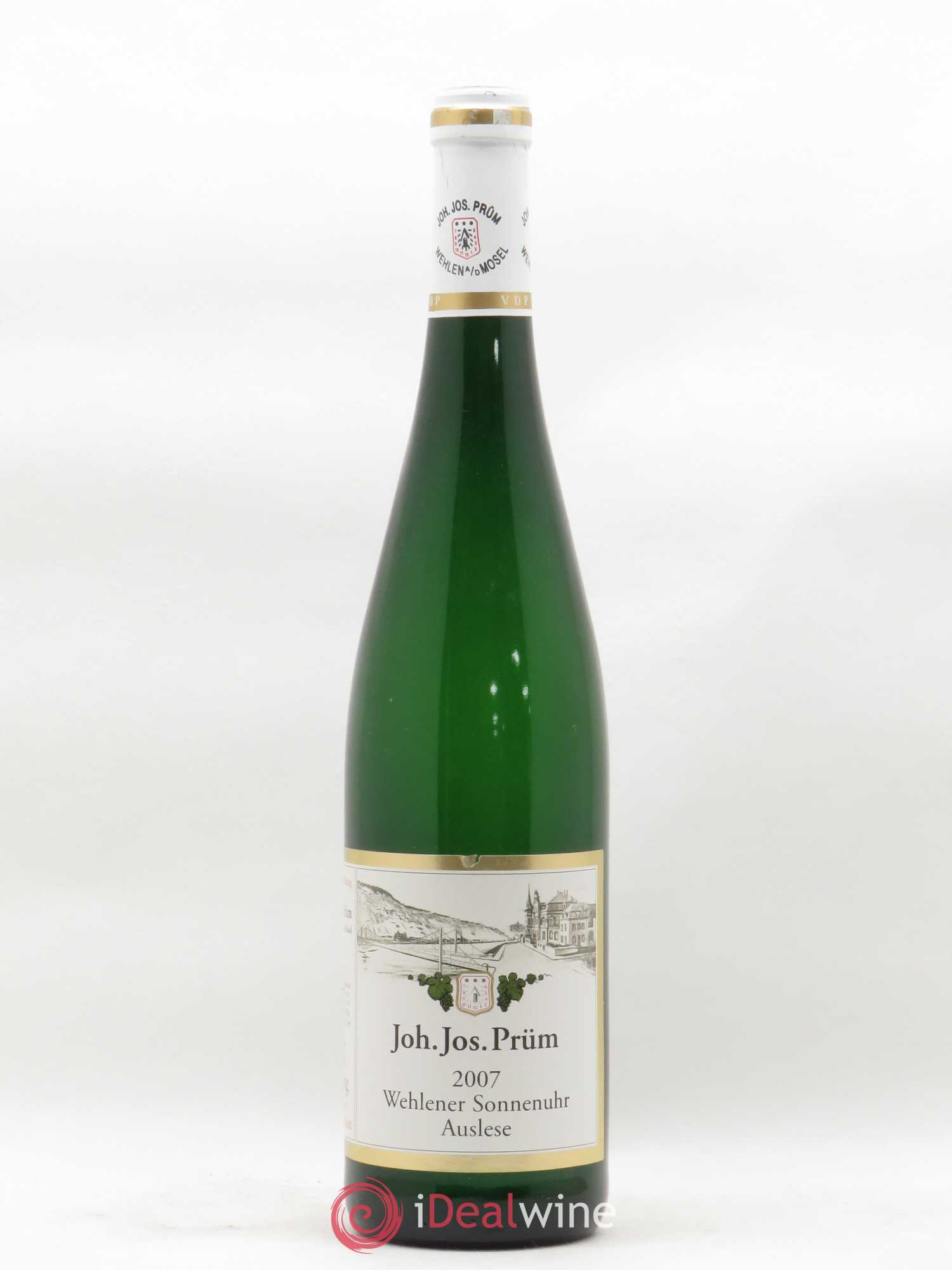 Riesling Joh. Jos. Prum Wehlener Sonnenuhr Auslese 2007 - Lot de 1 bouteille - 0