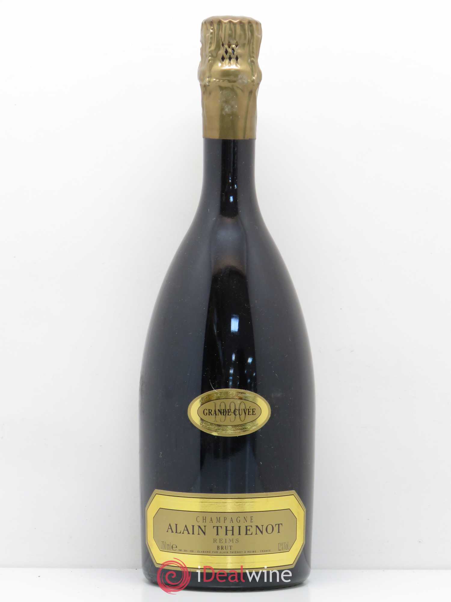 Champagne Brut Thiénot Grand Cuvée 1990 - Lot de 1 bouteille - 0