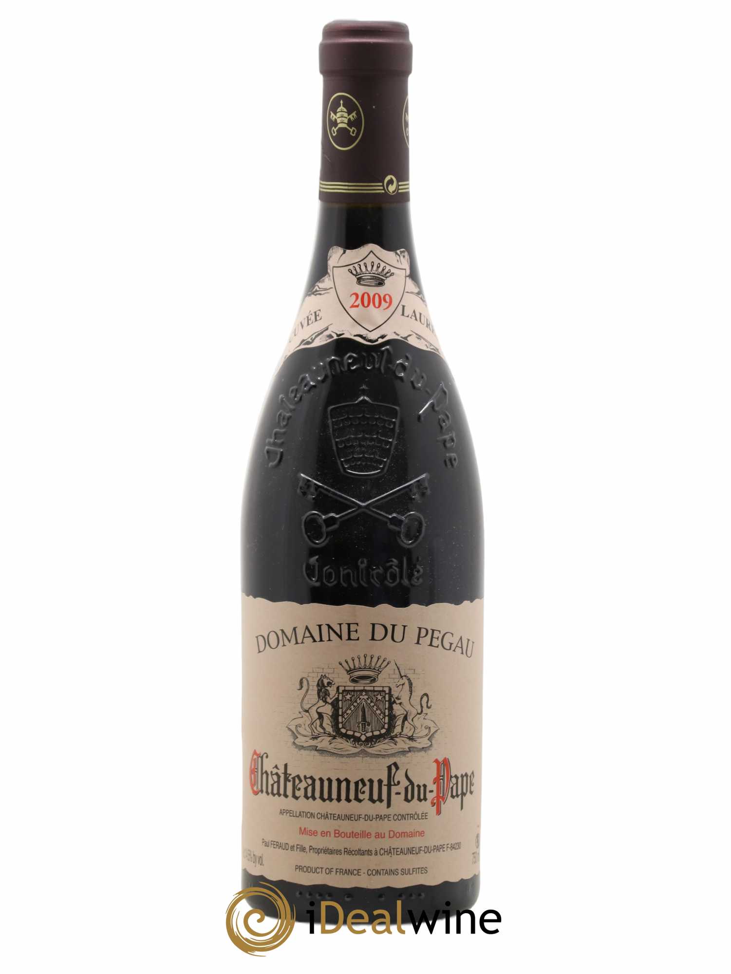 Châteauneuf-du-Pape Domaine du Pégau Cuvée Laurence Paul et Laurence Féraud 2009 - Lot of 1 bottle - 0