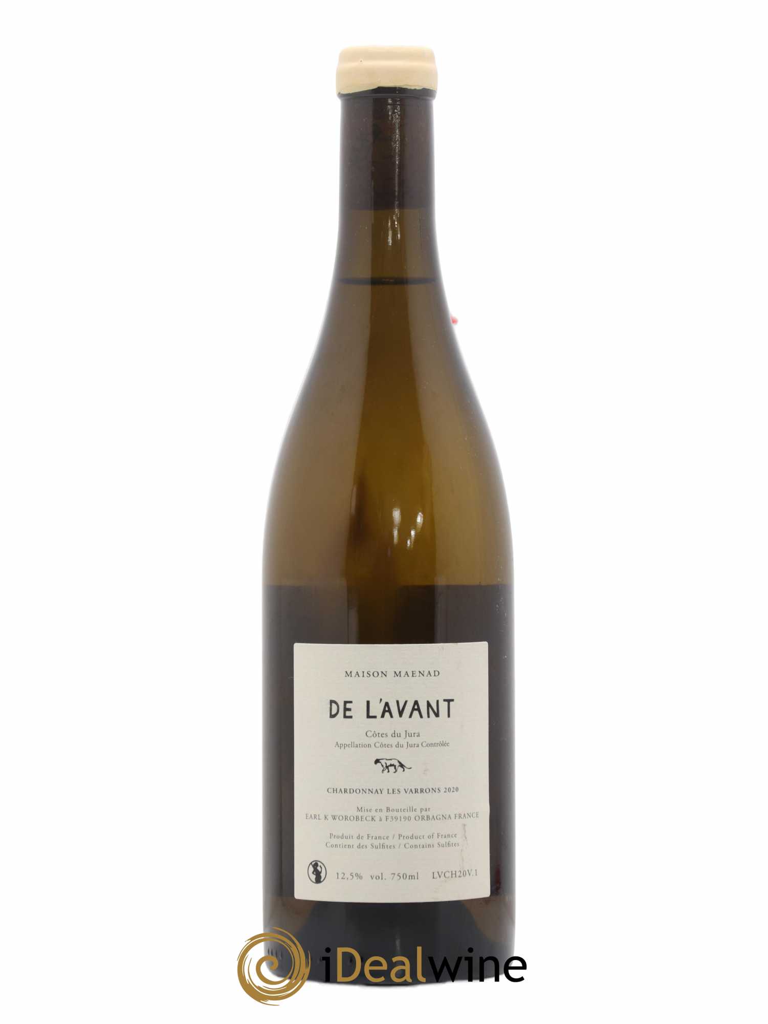 Côtes du Jura De l'Avant Les Varrons Katie Worobeck Maison Maenad 2020 - Lot of 1 bottle - 1