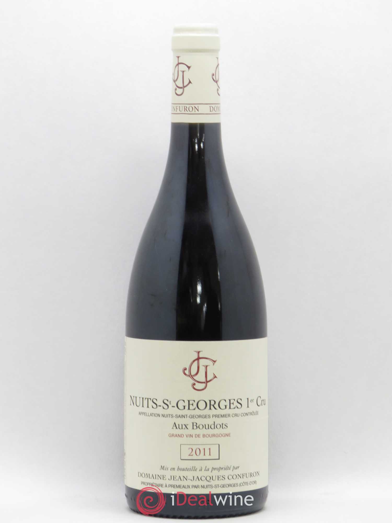 Nuits Saint-Georges 1er Cru Aux Boudots Jean-Jacques Confuron 2011 - Lot de 1 bouteille - 0