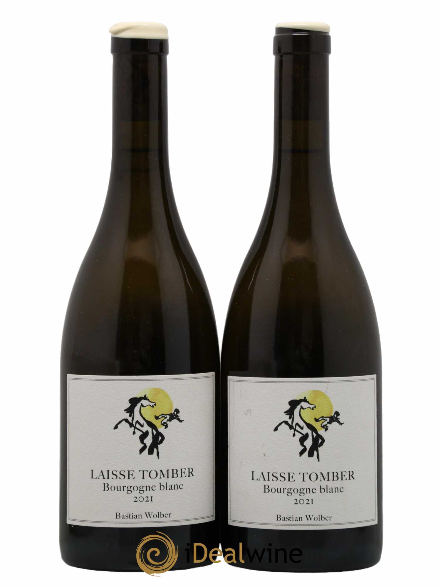 Bourgogne Laisse Tomber Bastian Wolber 2021 - Lot de 2 bouteilles - 0