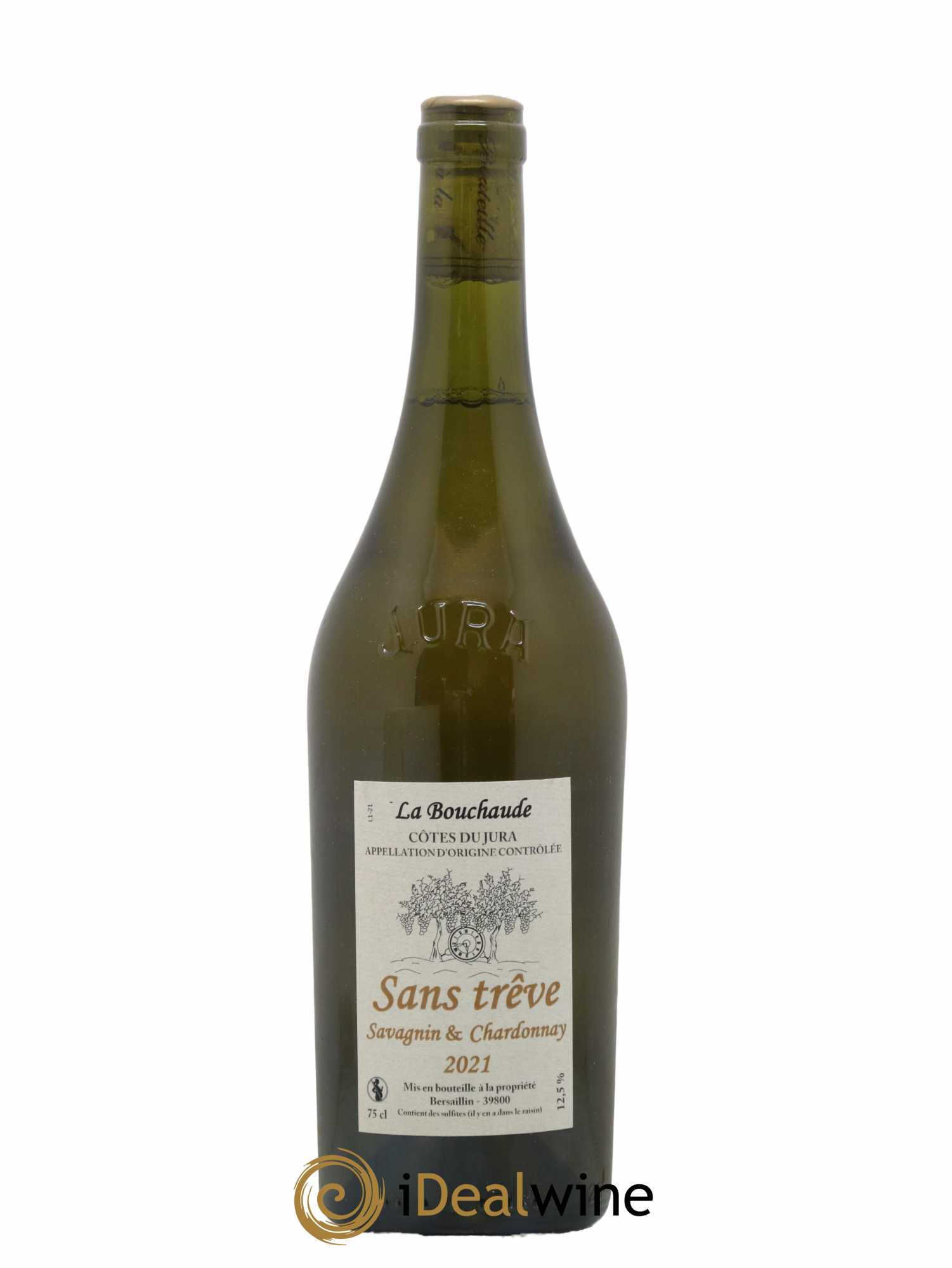 Côtes du Jura Sans Treve Savagnin Chardonnay Domaine La Bouchaude 2021 - Lotto di 1 bottiglia - 0