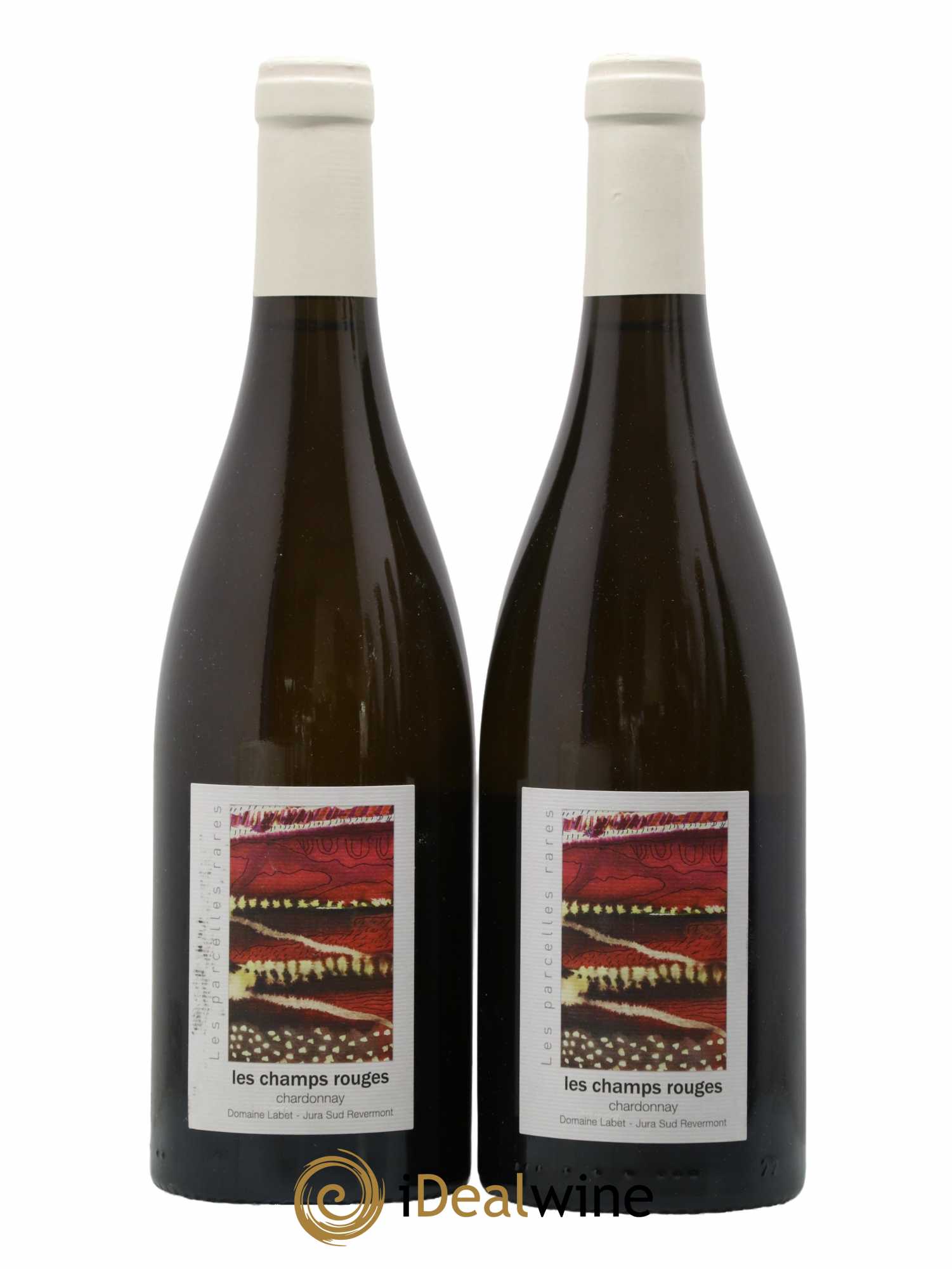 Côtes du Jura Chardonnay Les Champs Rouges Romain - Julien  - Charline Labet 2020 - Lot de 2 bouteilles - 0